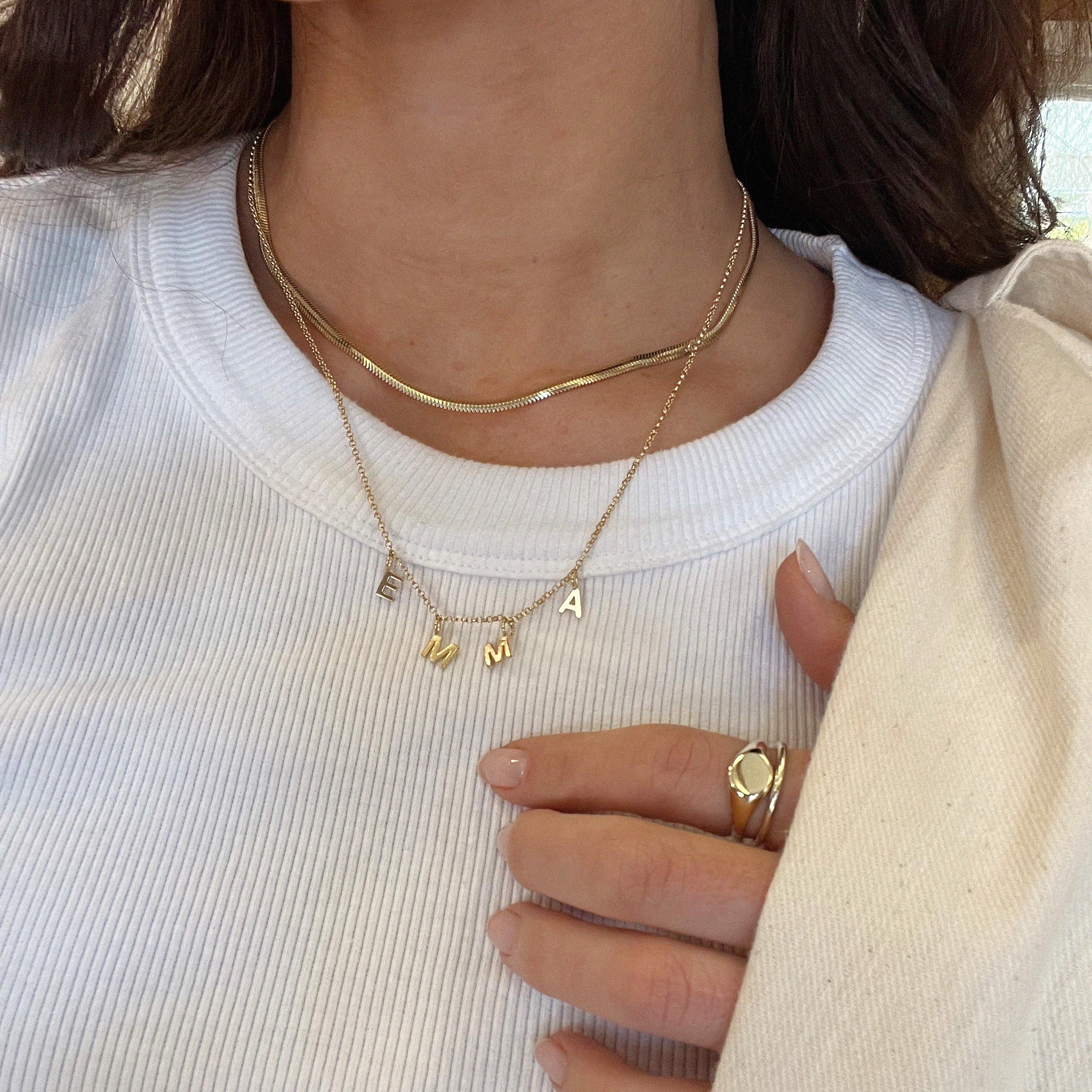 Personalised Necklace Stack