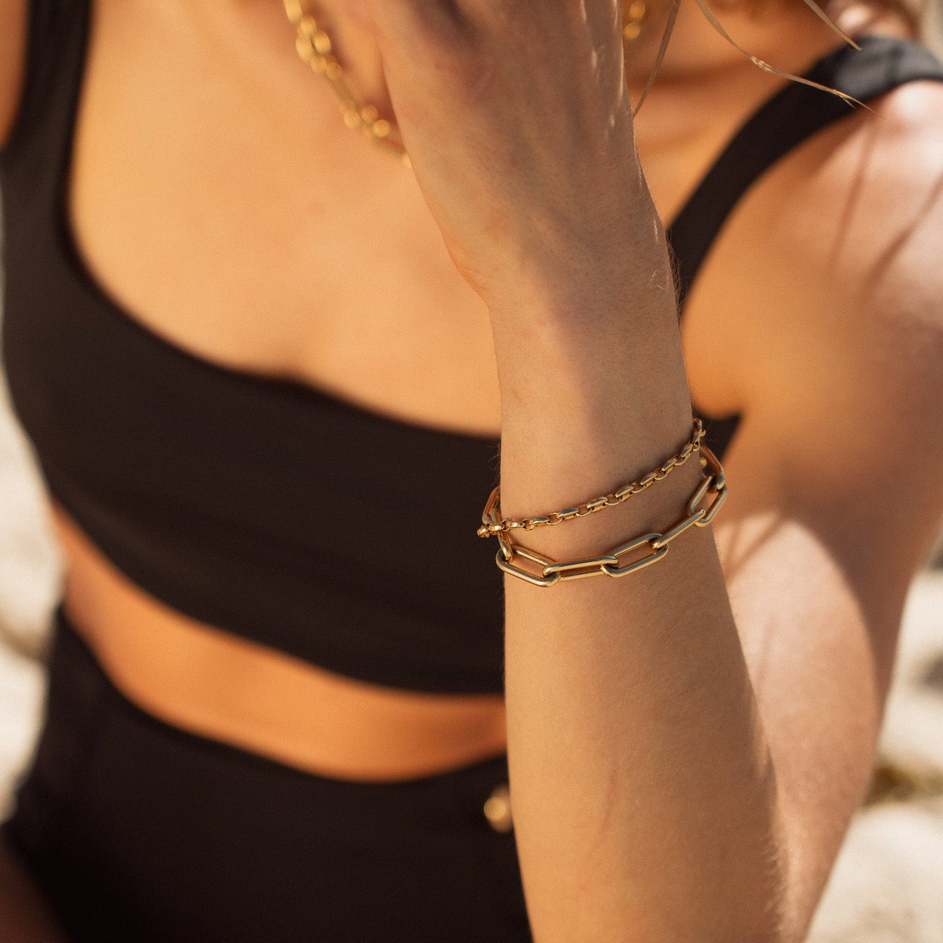 Bold Linear Bracelet