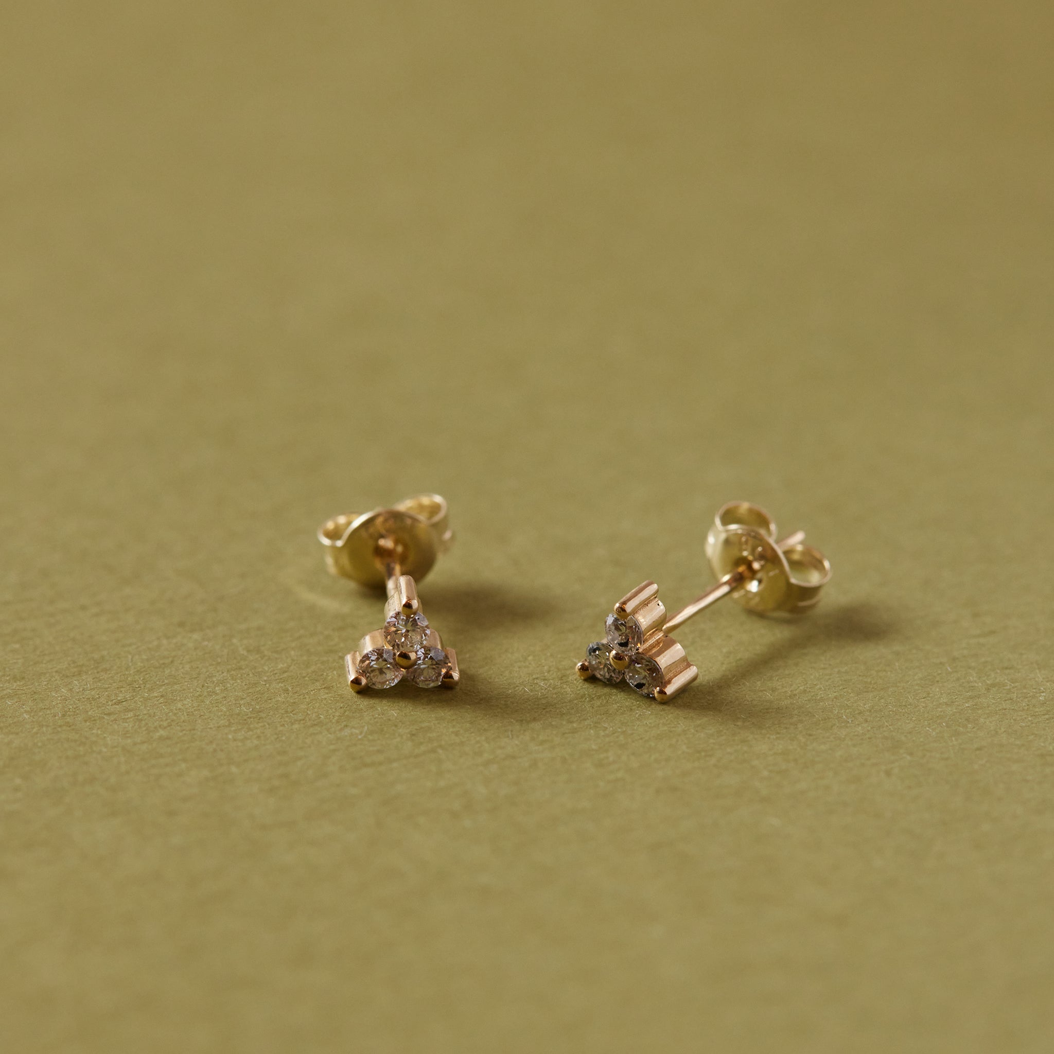 Diamond Cluster Studs