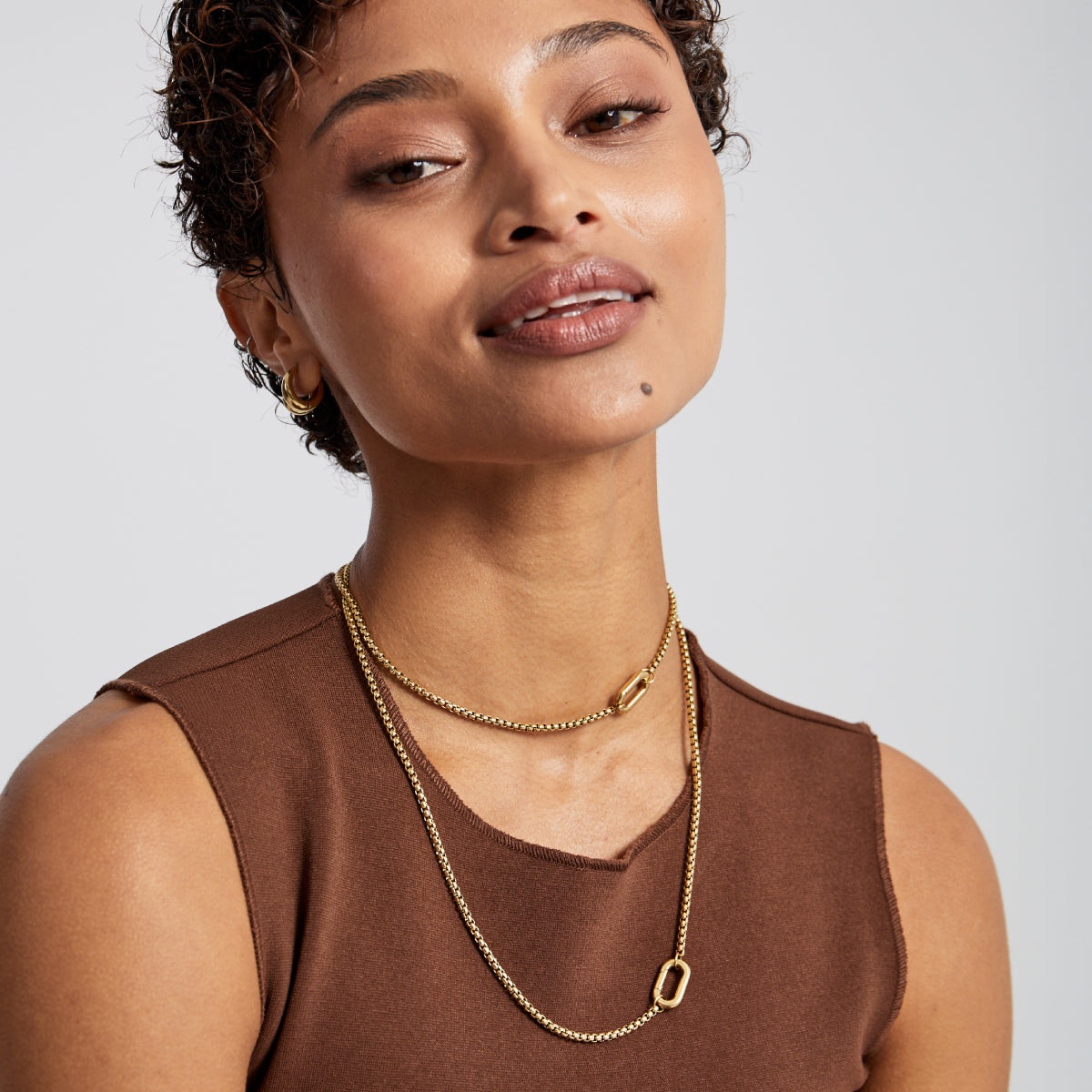 Modern Rolo Necklace