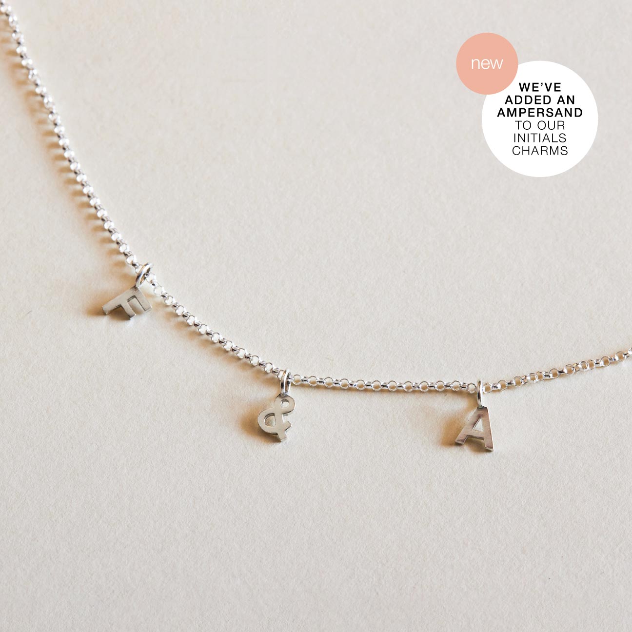 Multiple Initial Necklace