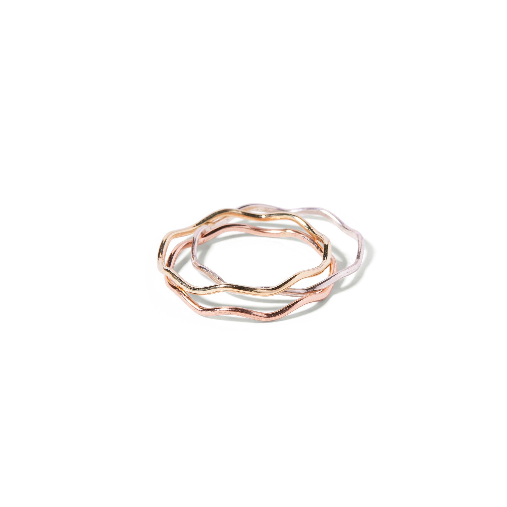 9ct wave ring