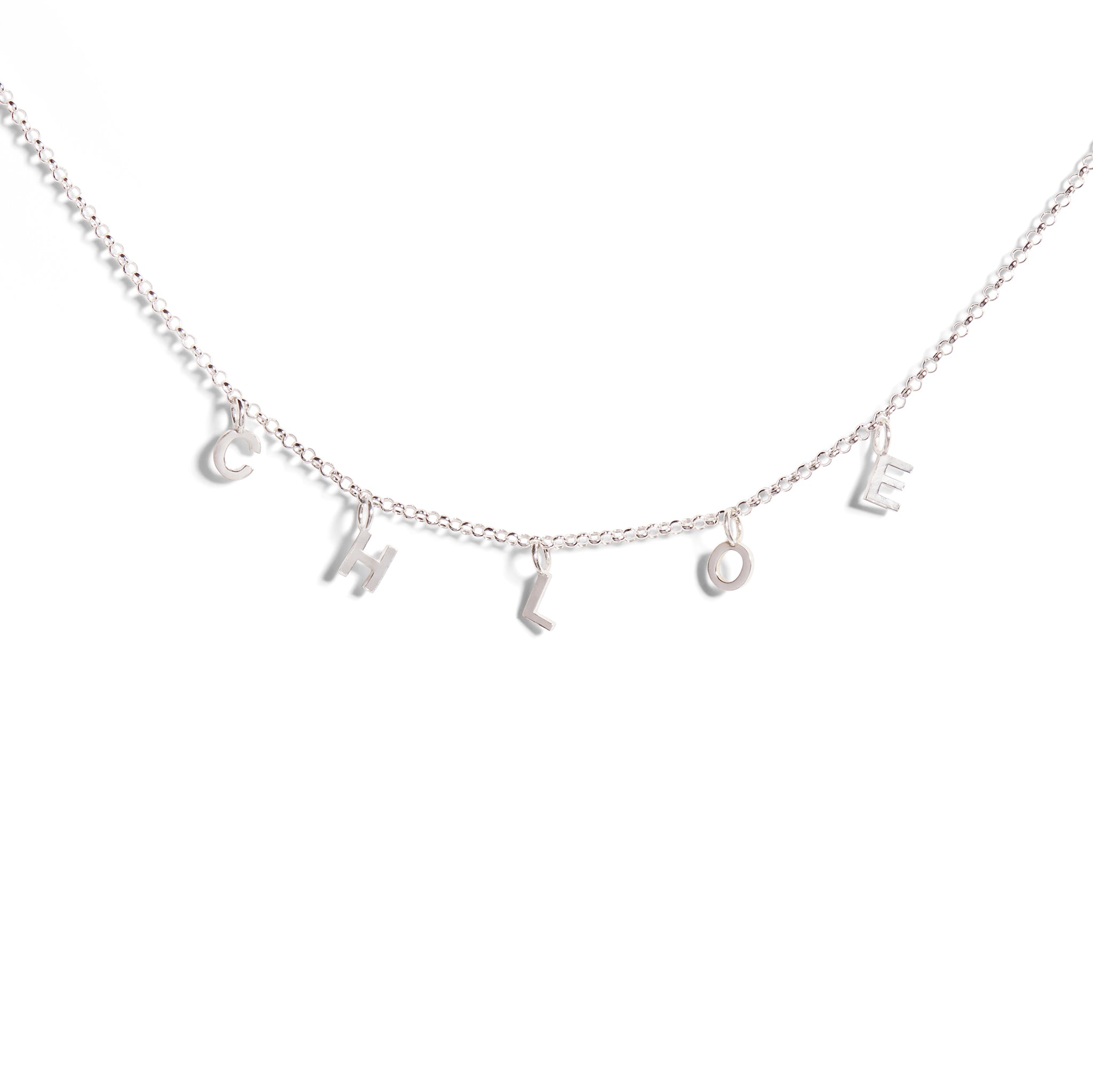 Multiple Initial Necklace