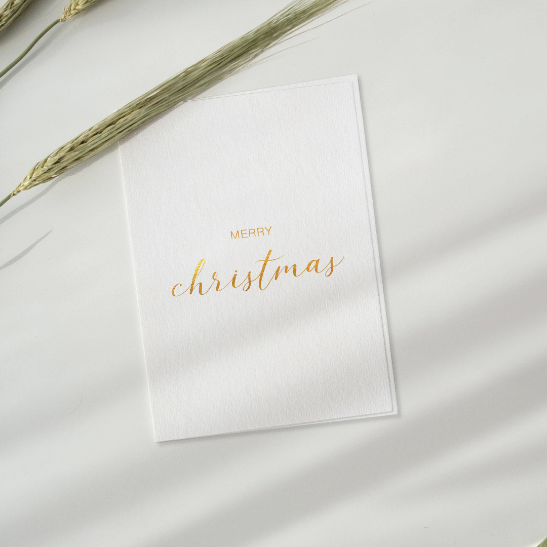 Blank Christmas Card