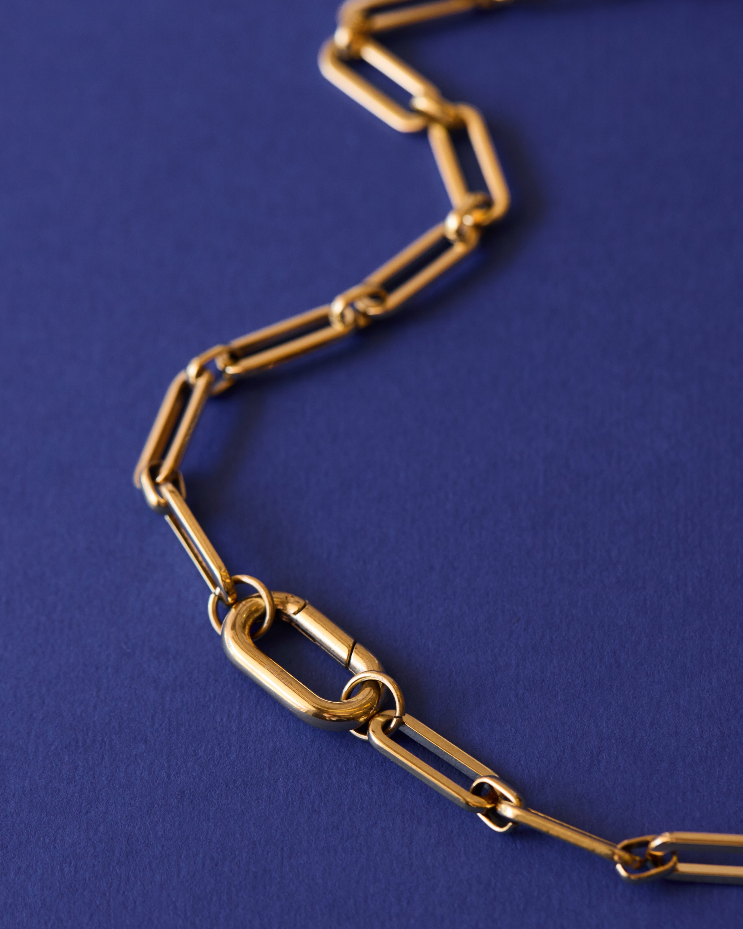 Duo Paperclip necklace