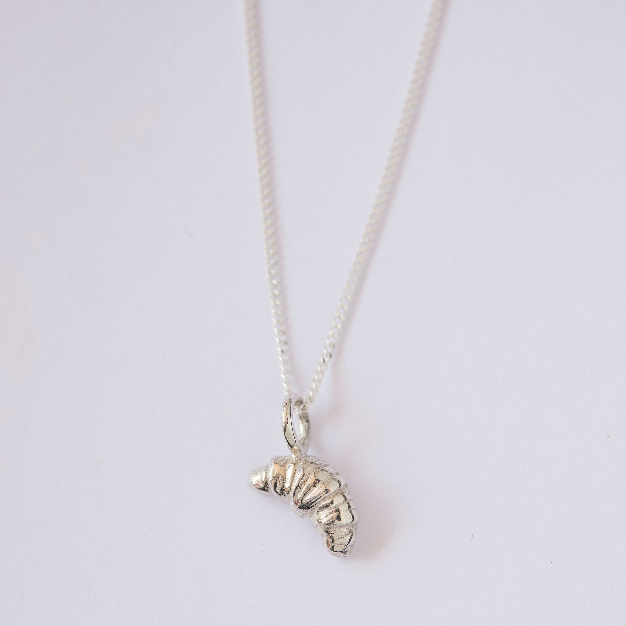 Croissant Charm Necklace