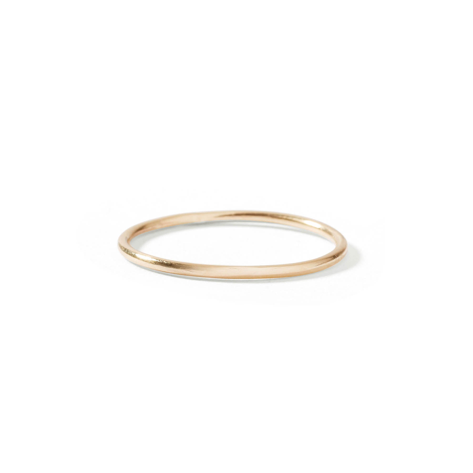 9ct yellow gold dainty stack ring
