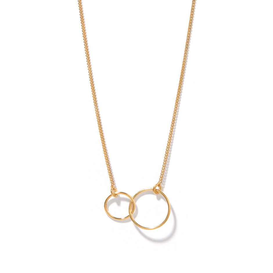 Linked Circle Necklace