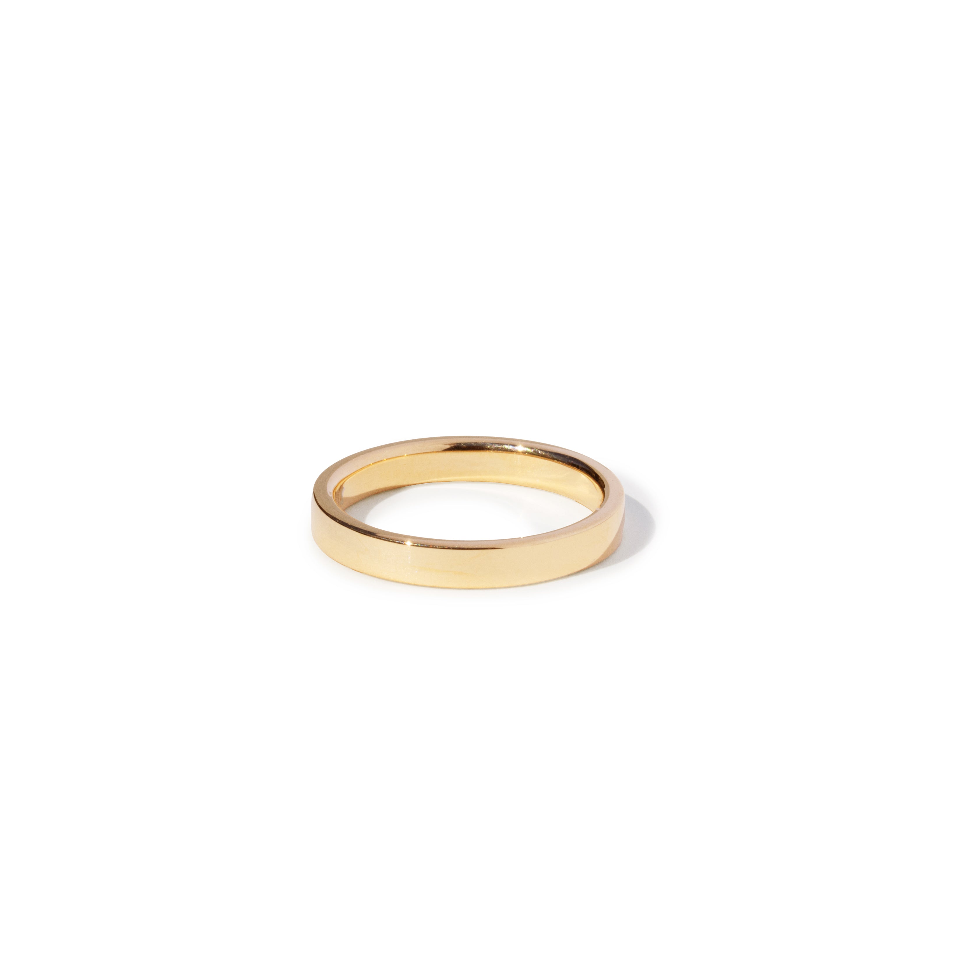 9ct Yellow Gold Gents Flat band