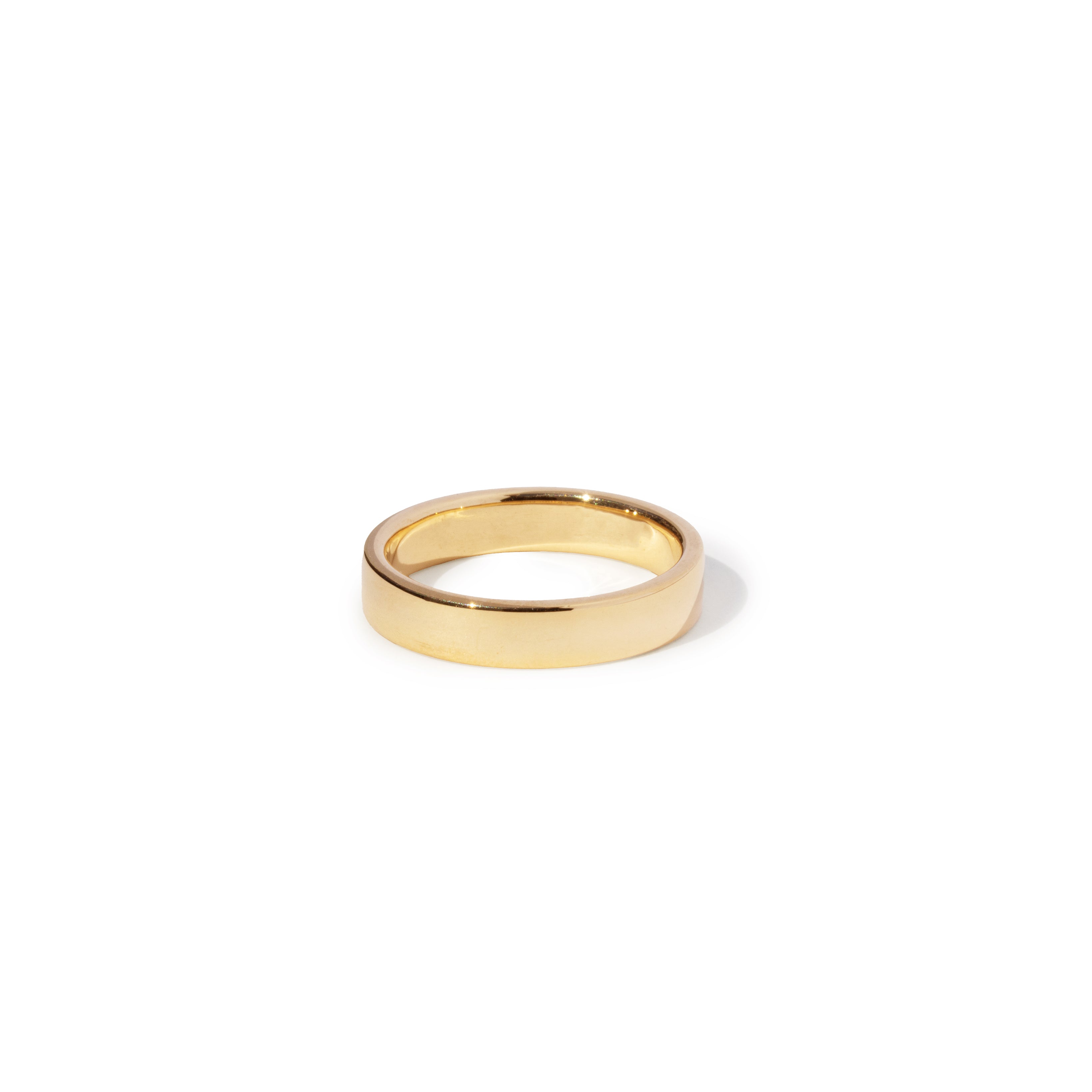 9ct Yellow Gold Gents Flat band