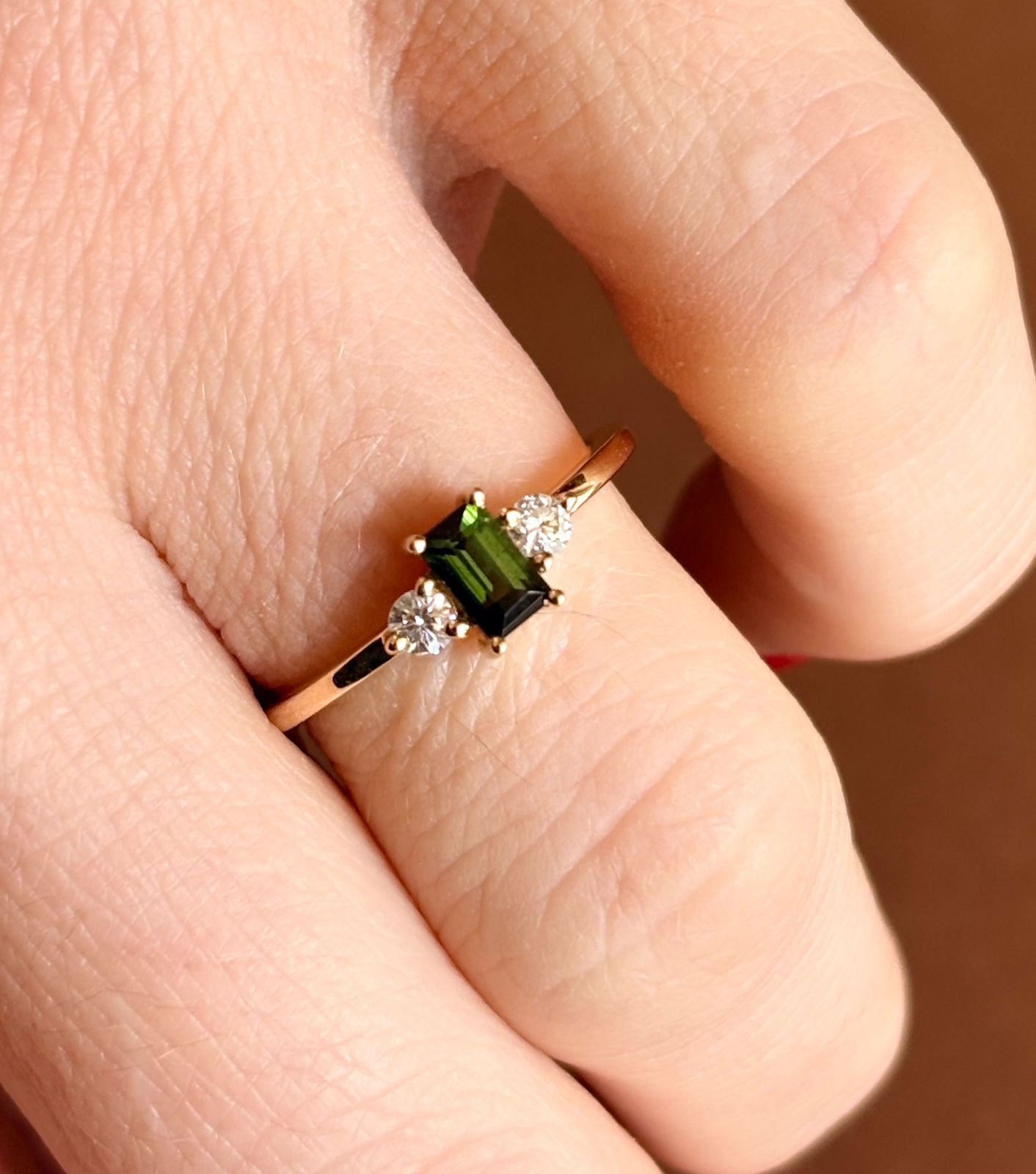 Baguette Trilogy Ring