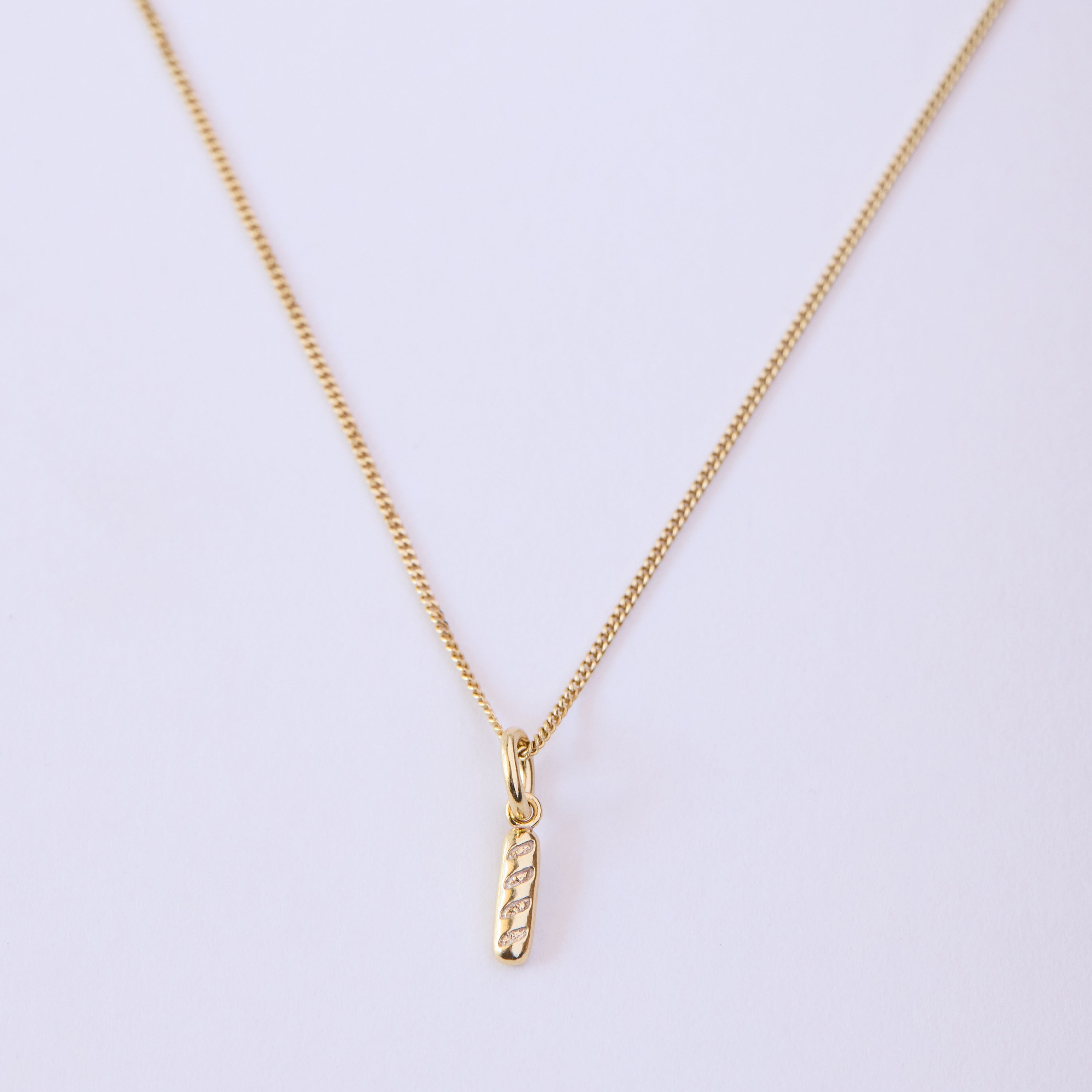 Baguette Charm Necklace