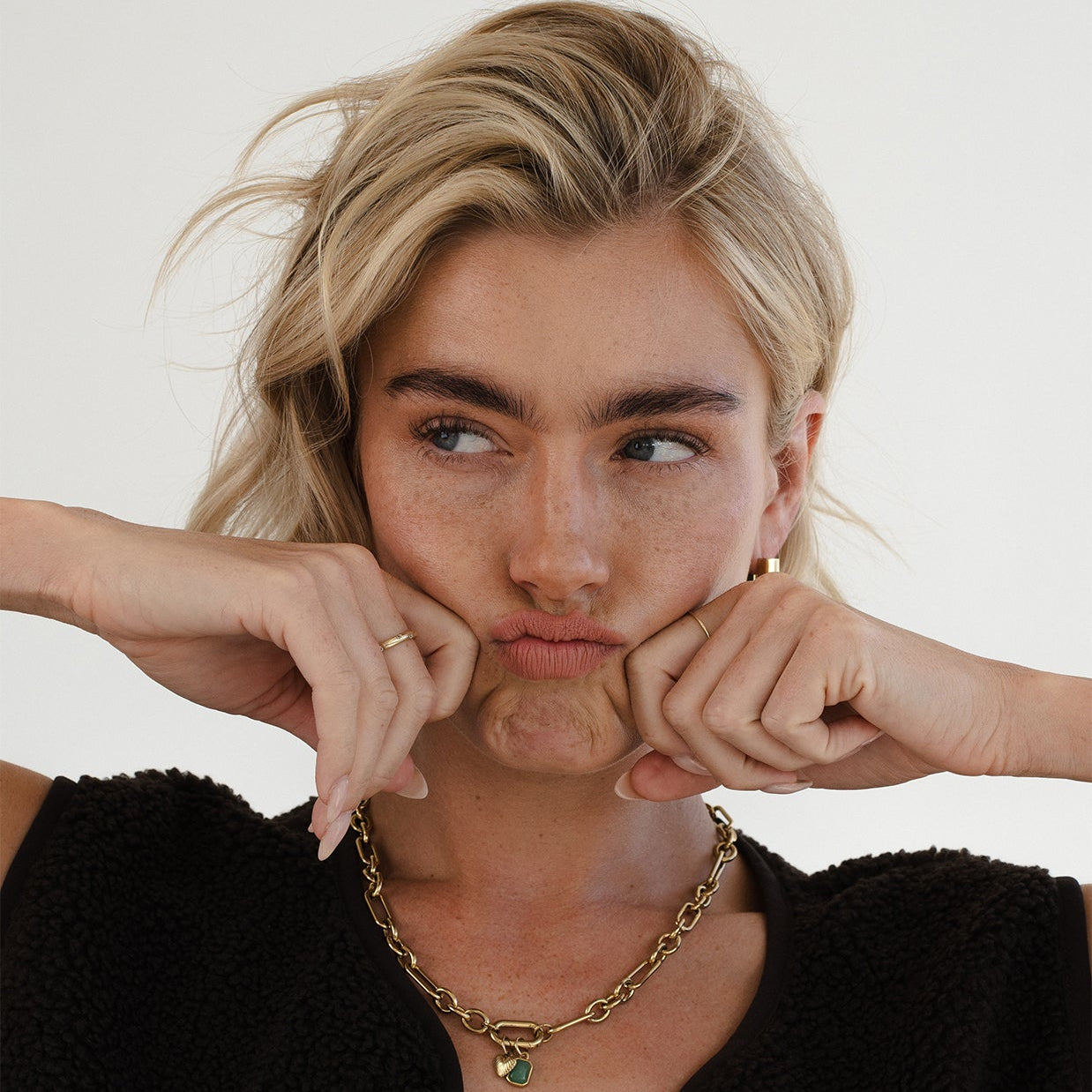 Bold Duo Link Necklace