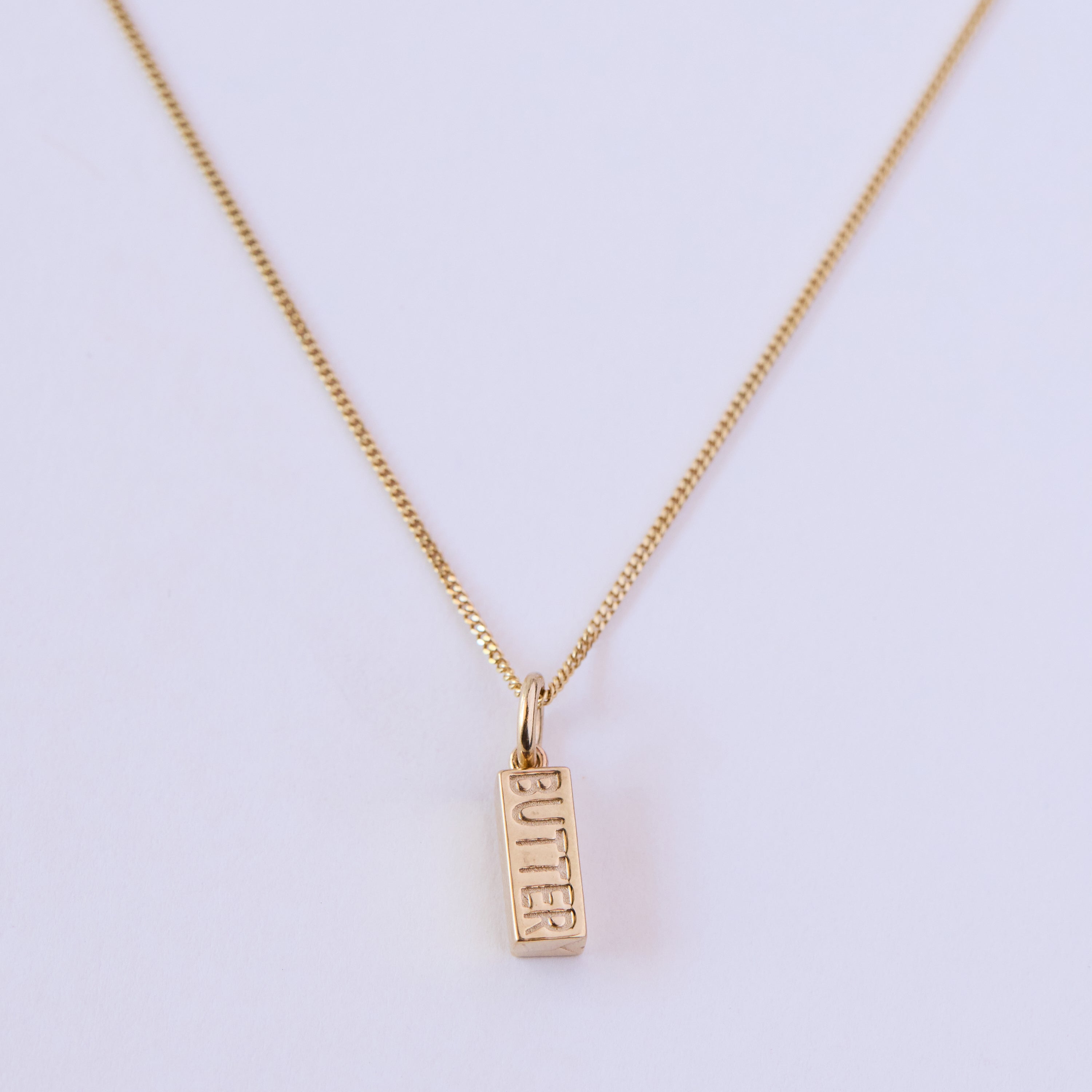 Butter Charm Necklace