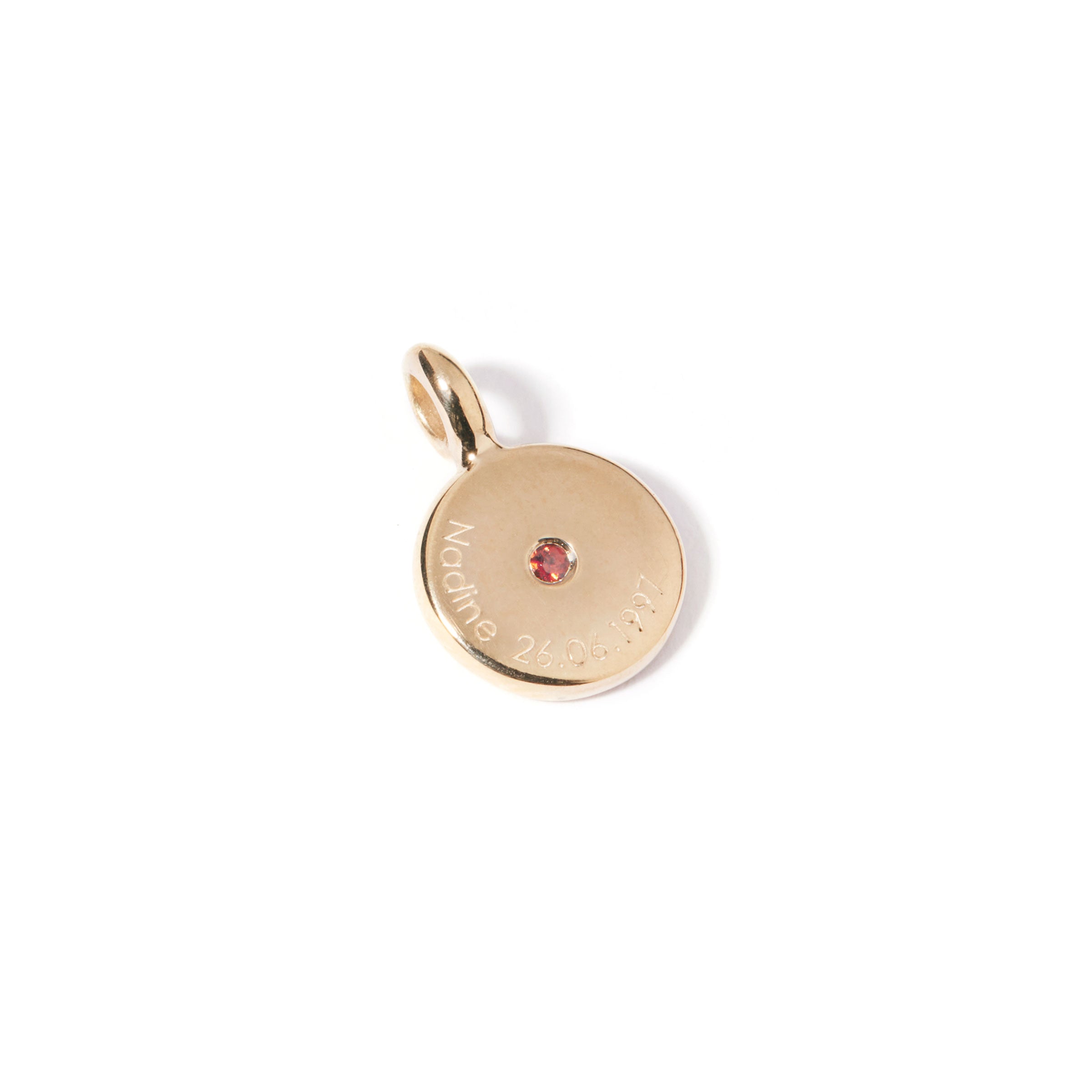 mini moments pendant - yellow gold vermeil