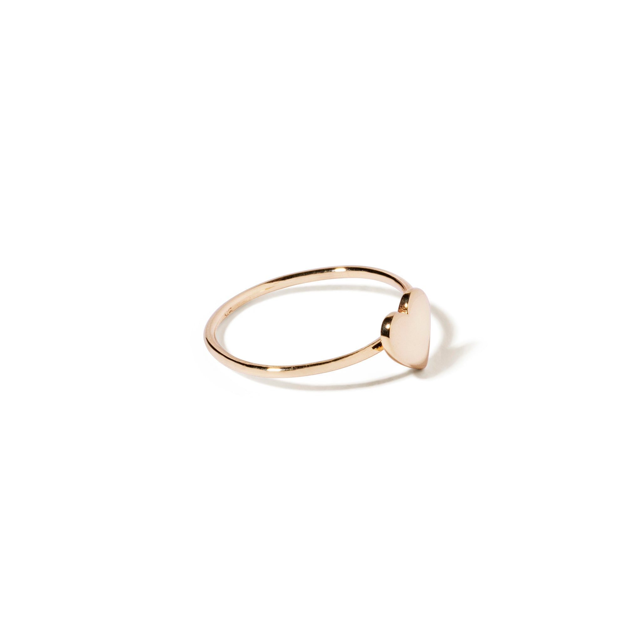 9ct heart ring