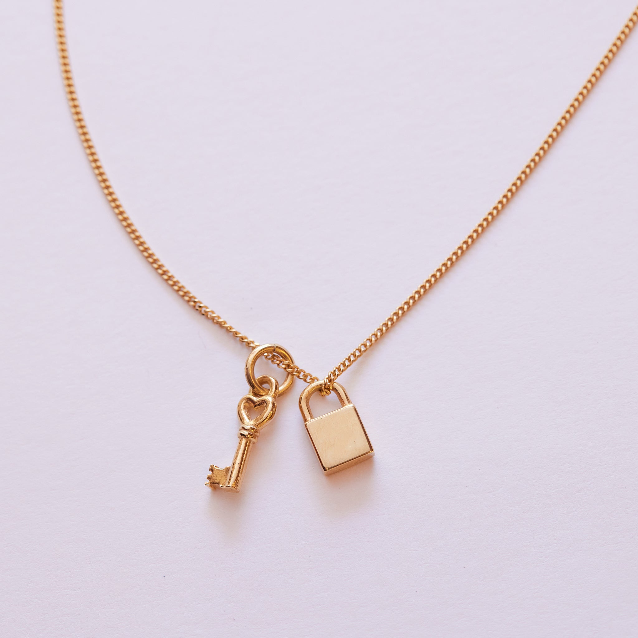 Lock & Key Necklace