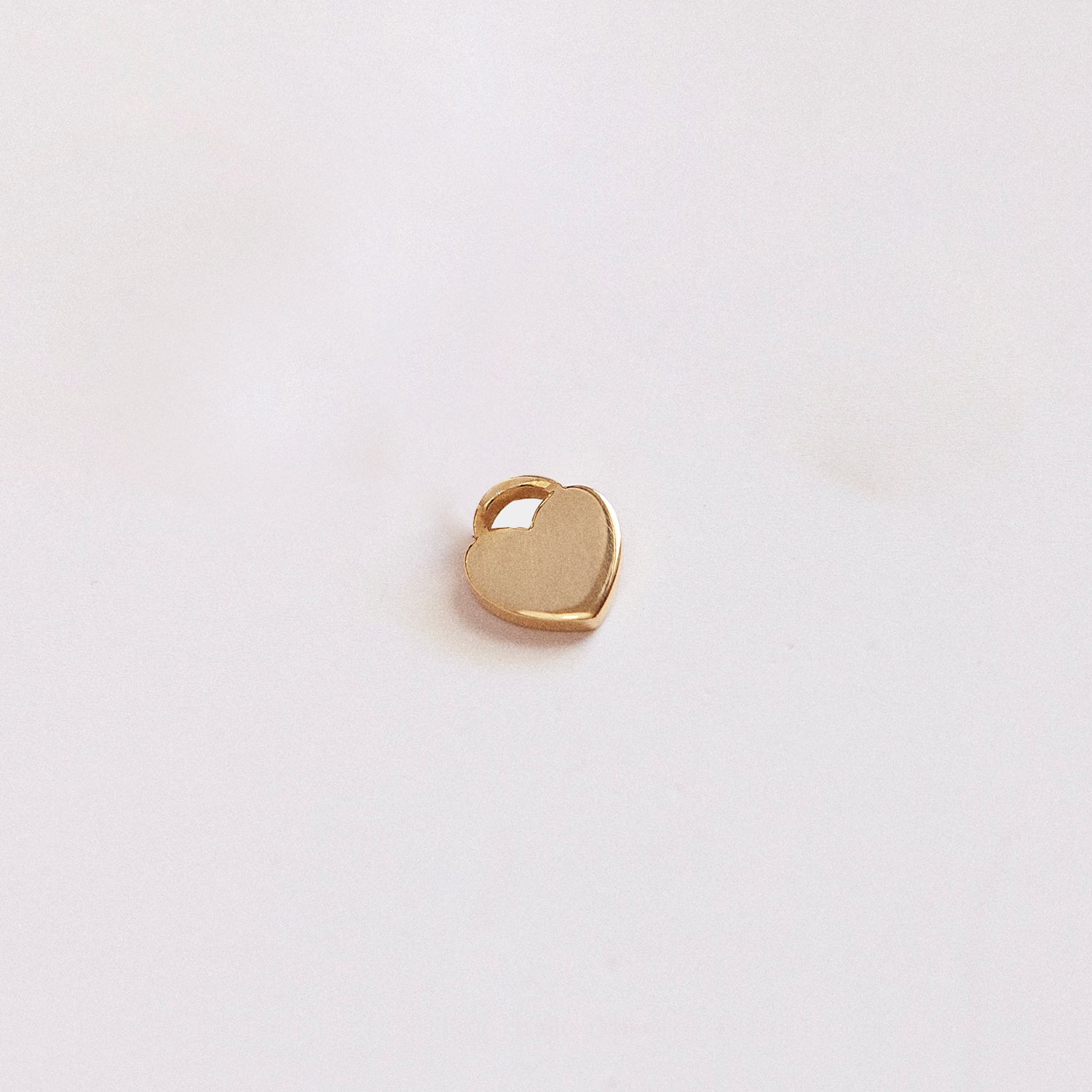Forever in my heart charm