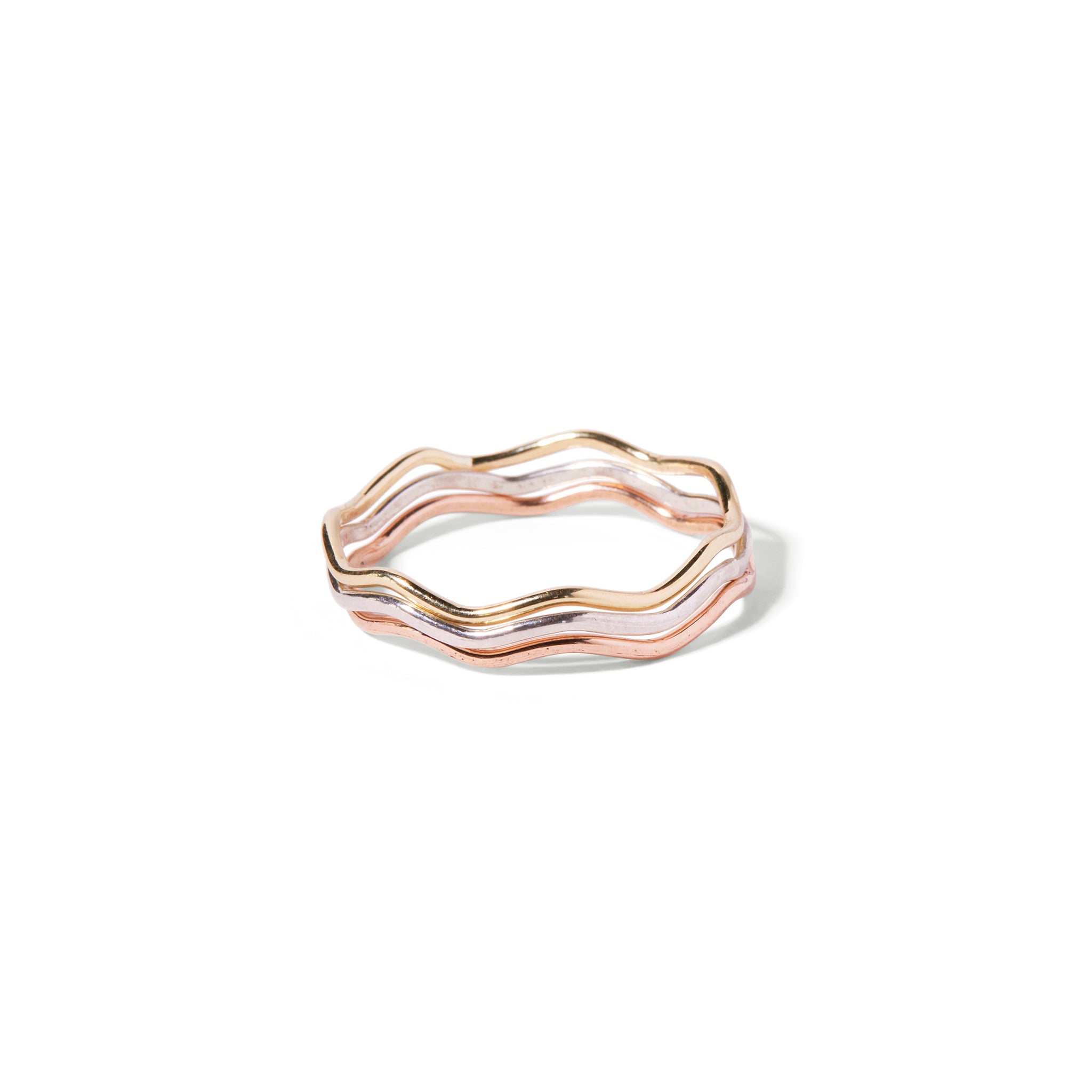 9ct wave ring