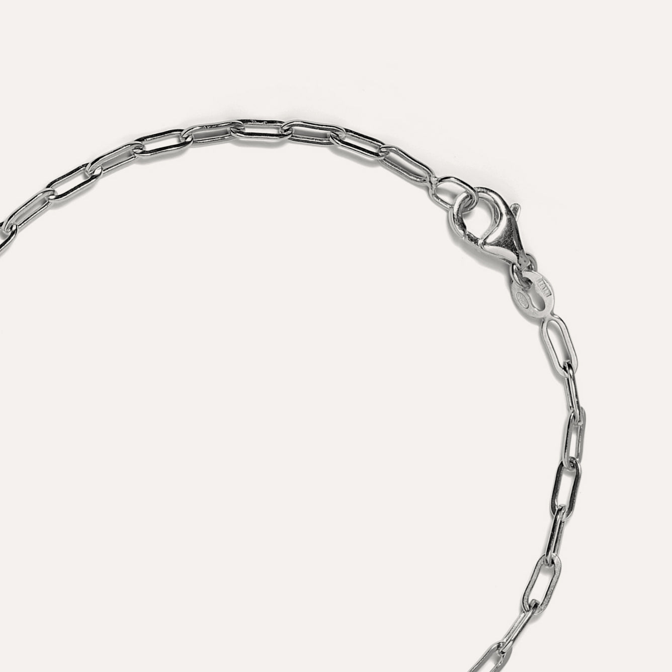 bracelet - paperclip chain