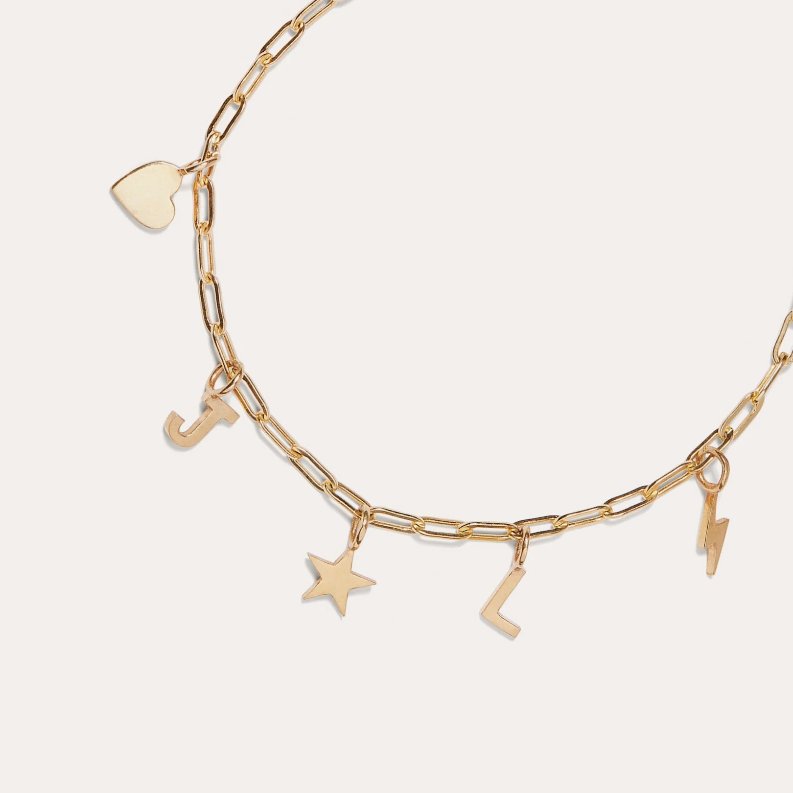 charms bracelet page