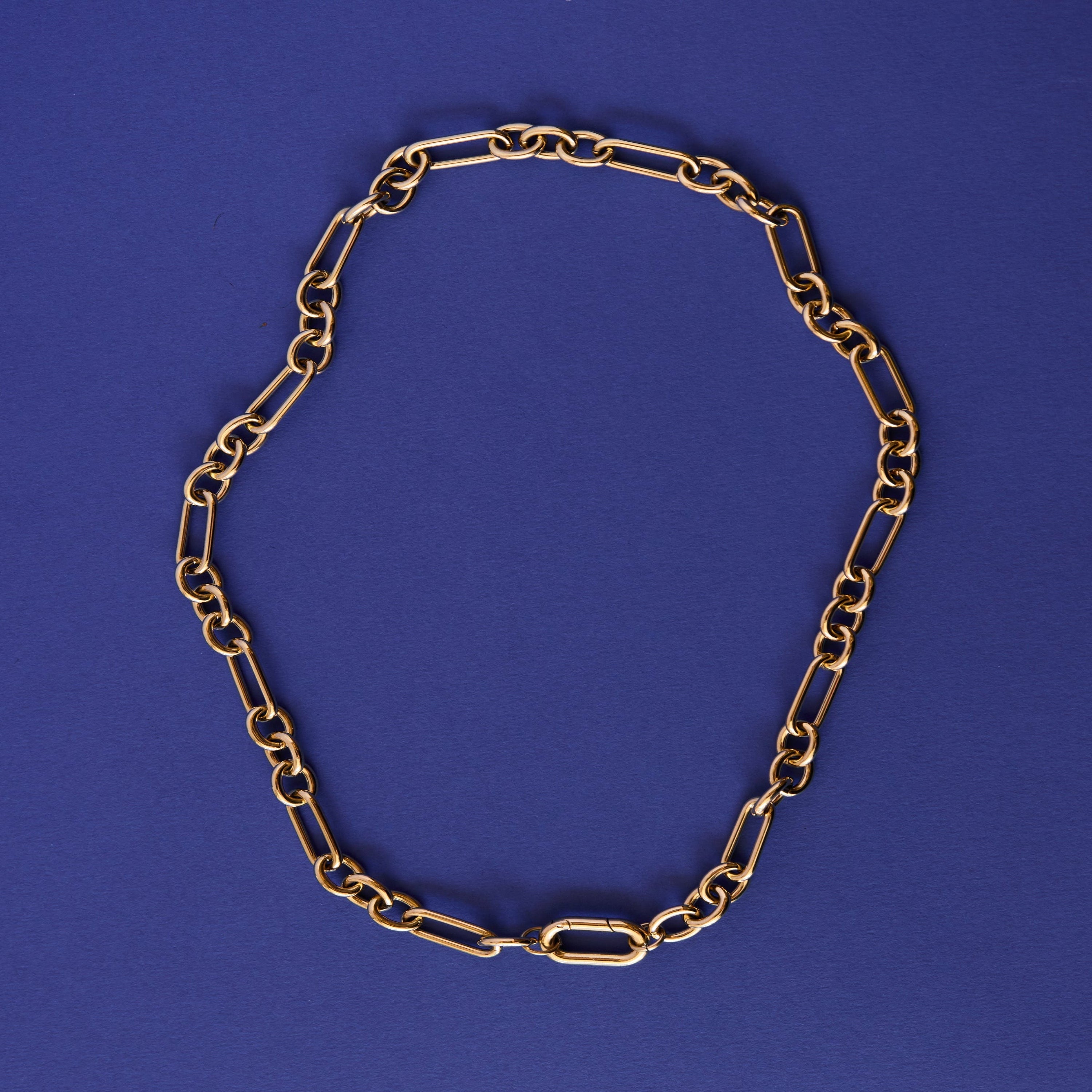Bold Duo Link Necklace