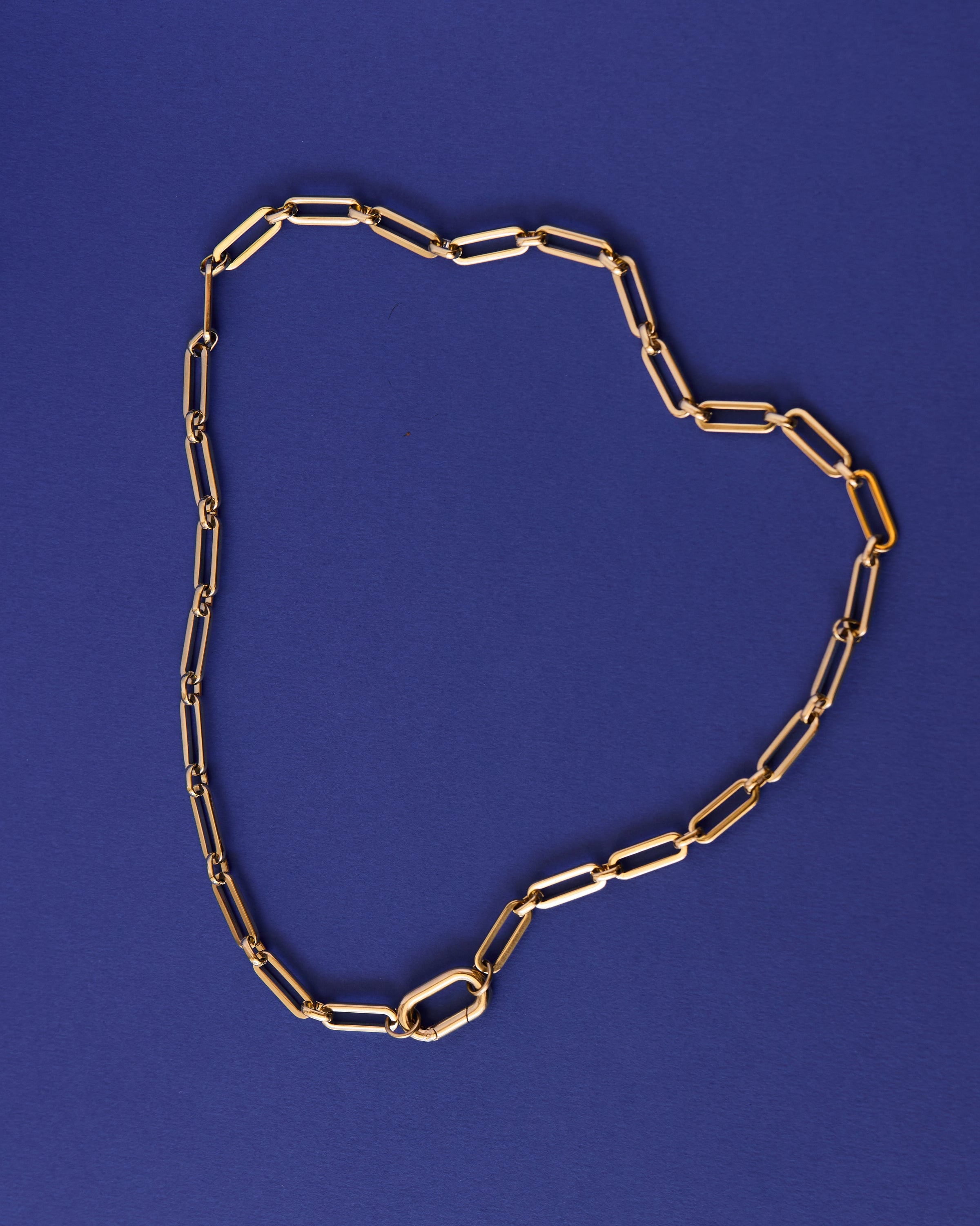 Duo Paperclip necklace