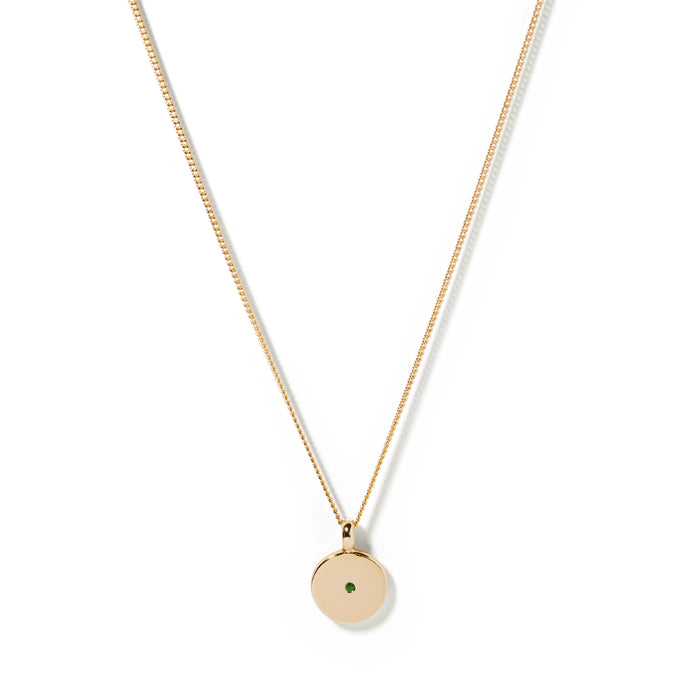 moments necklace - yellow gold vermeil