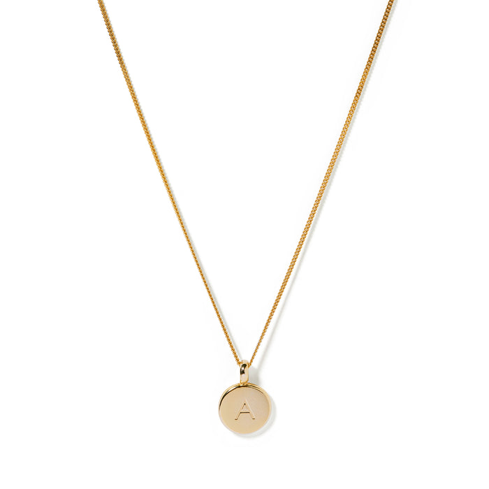 moments necklace - yellow gold vermeil