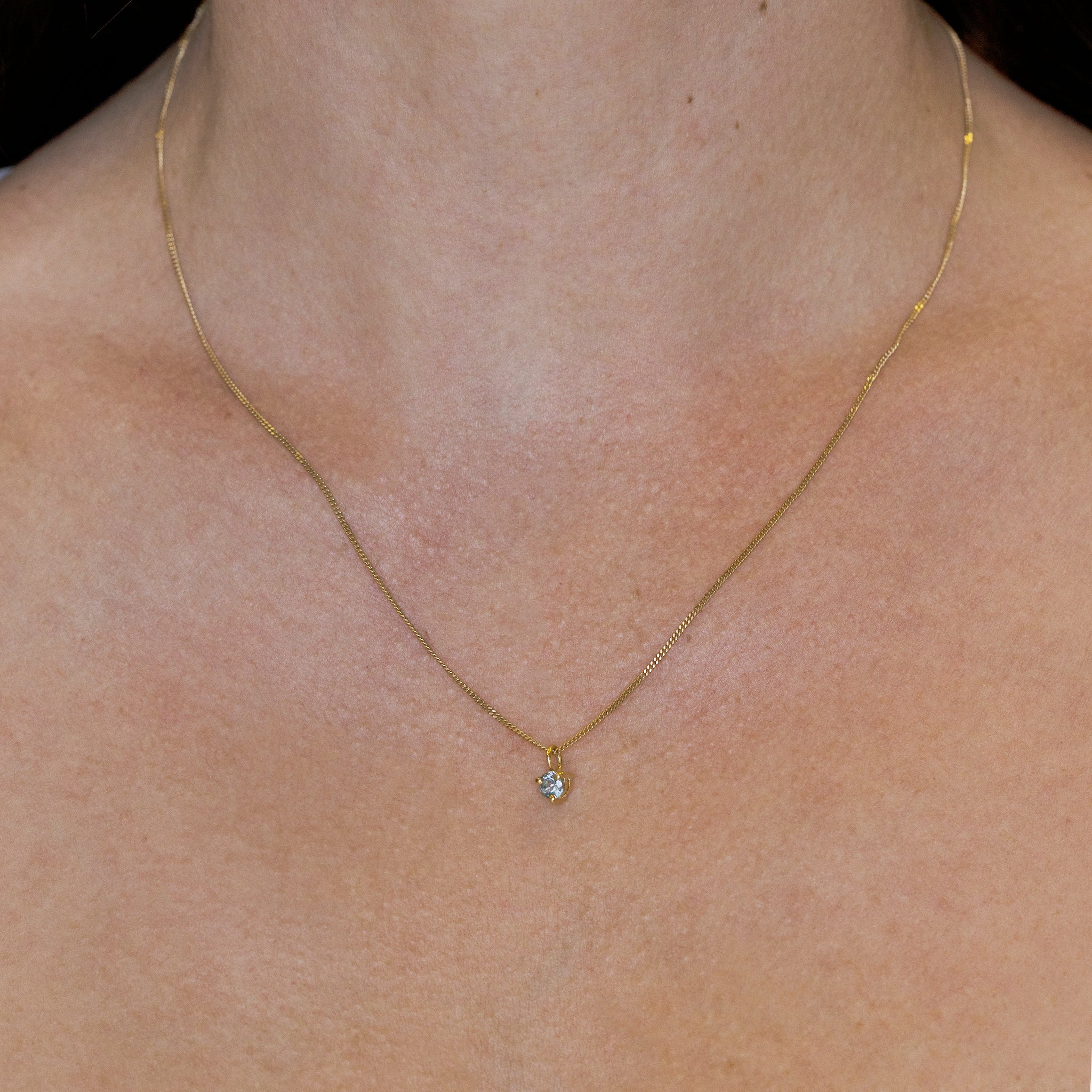 Birthstone Charm Necklace
