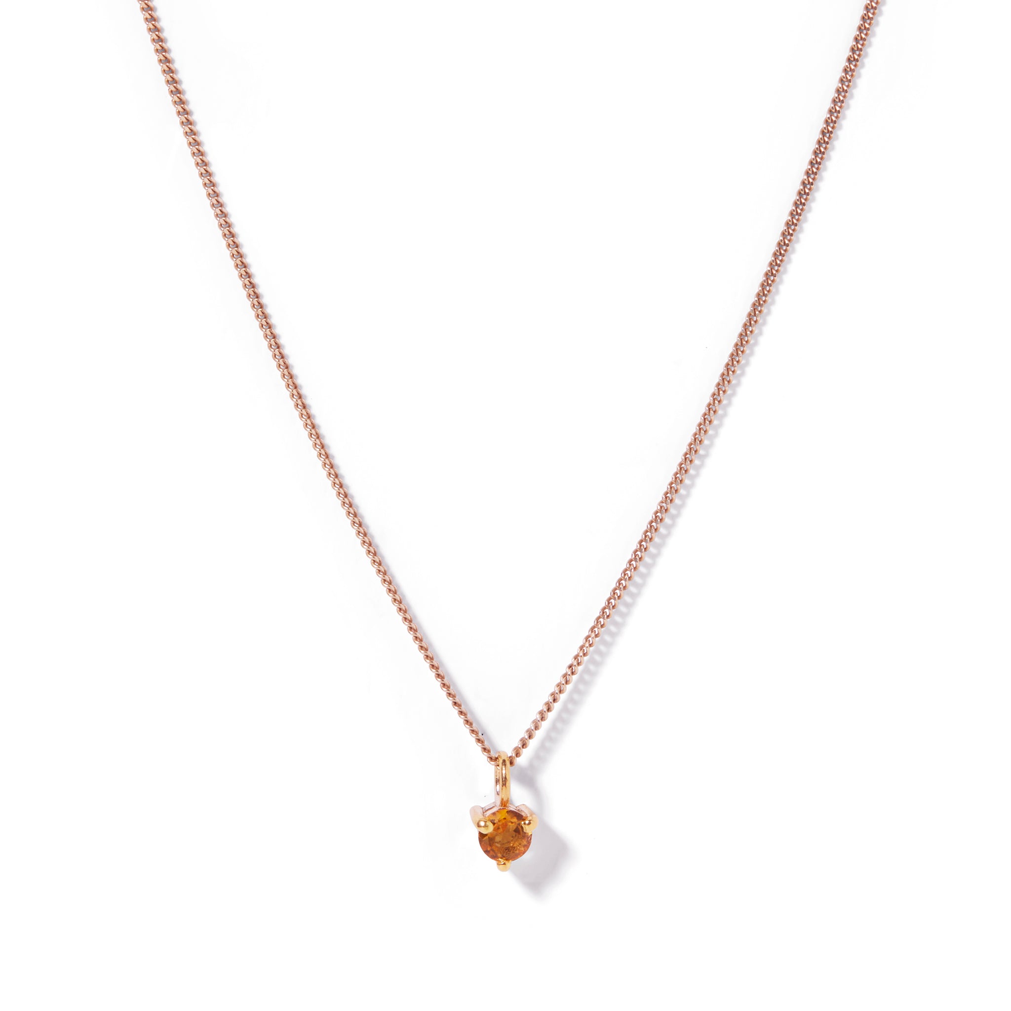 Birthstone Charm Necklace