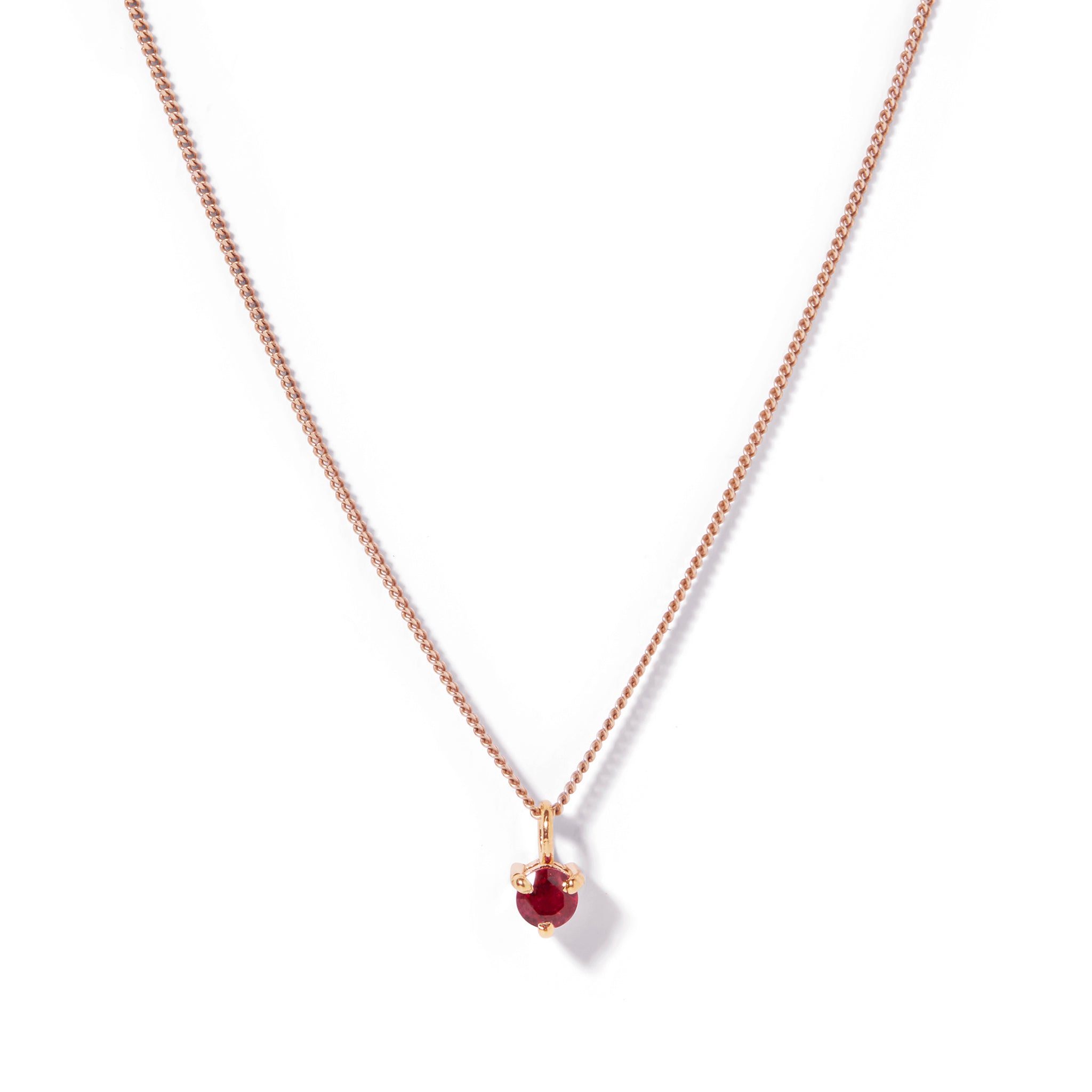 Birthstone Charm Necklace