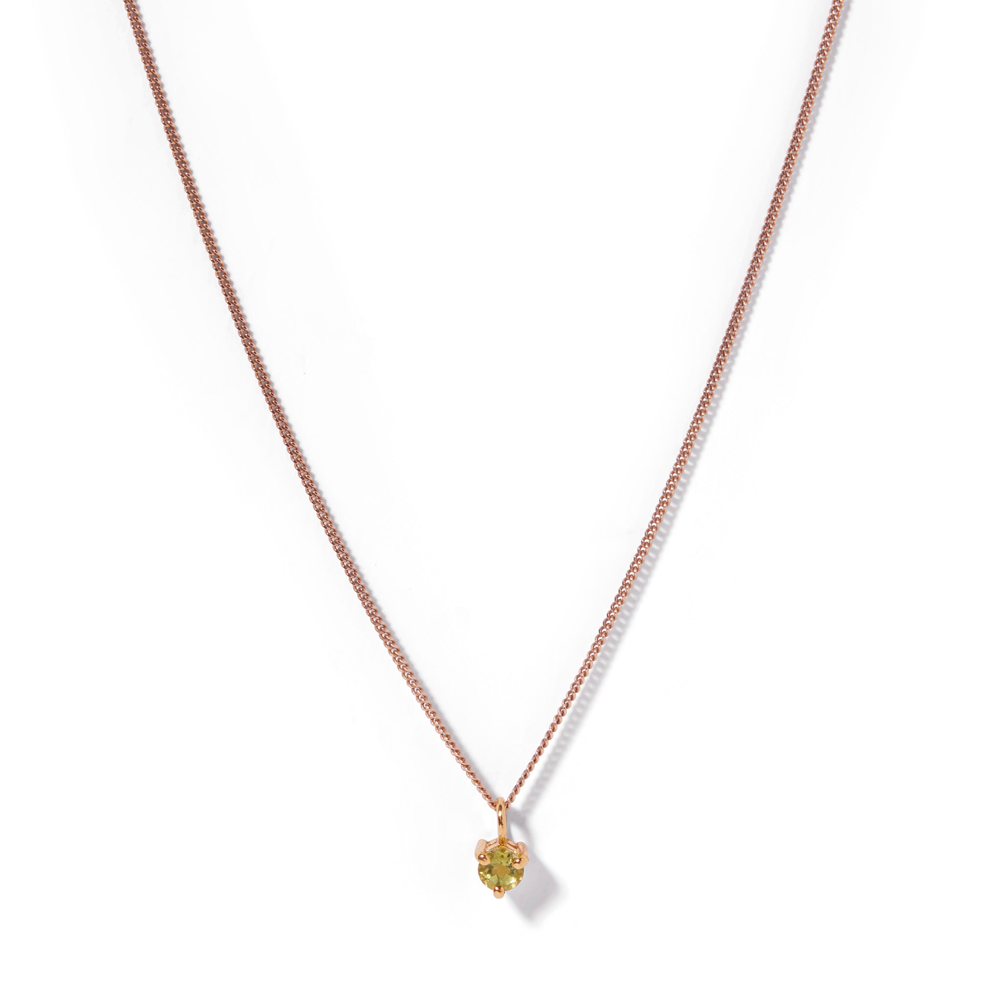 Birthstone Charm Necklace