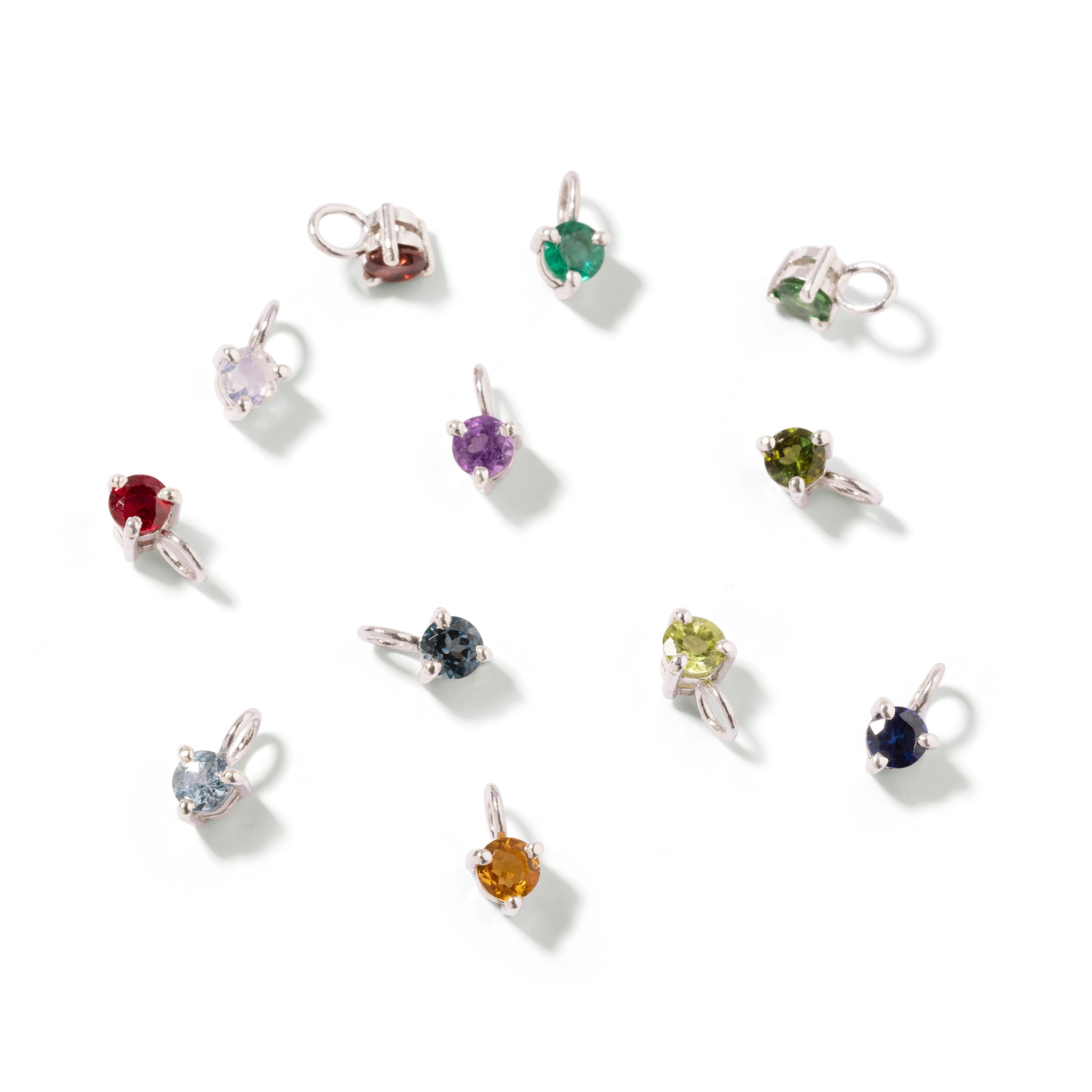 birthstone charms