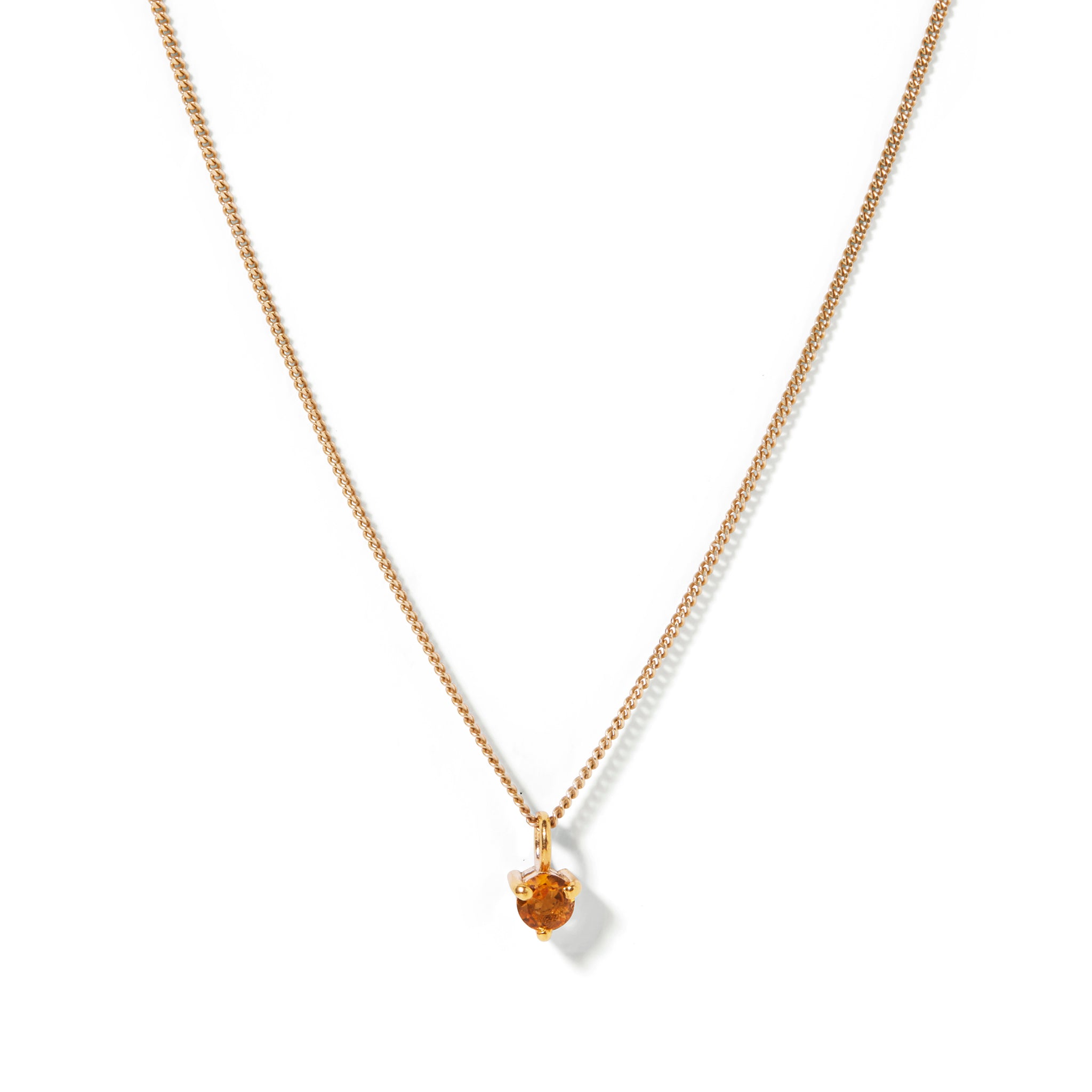 Birthstone Charm Necklace