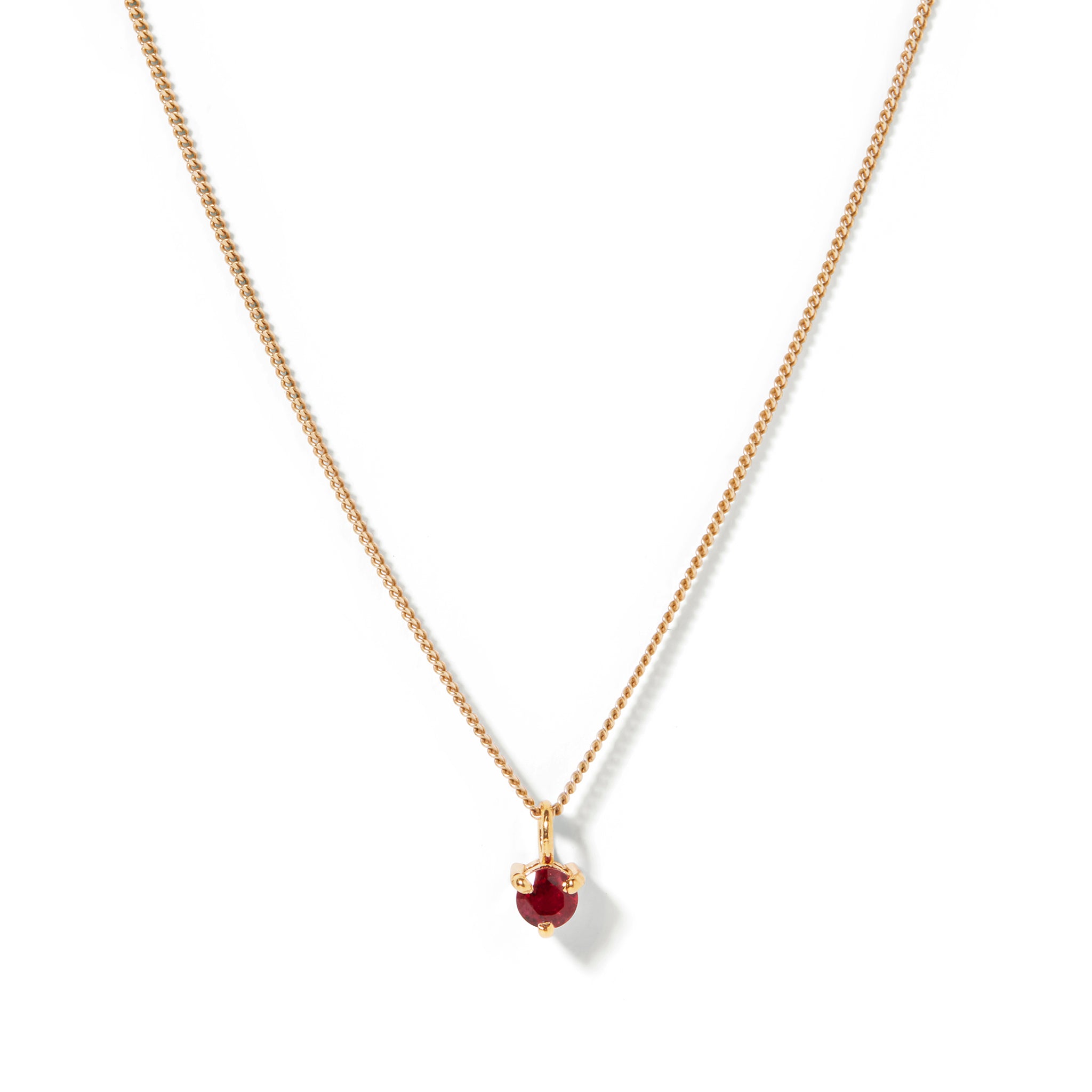 Birthstone Charm Necklace