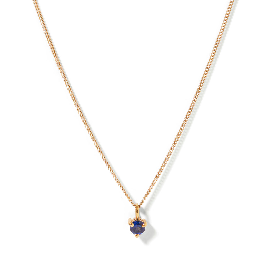 9ct luxury birthstone set  (studs & necklace)