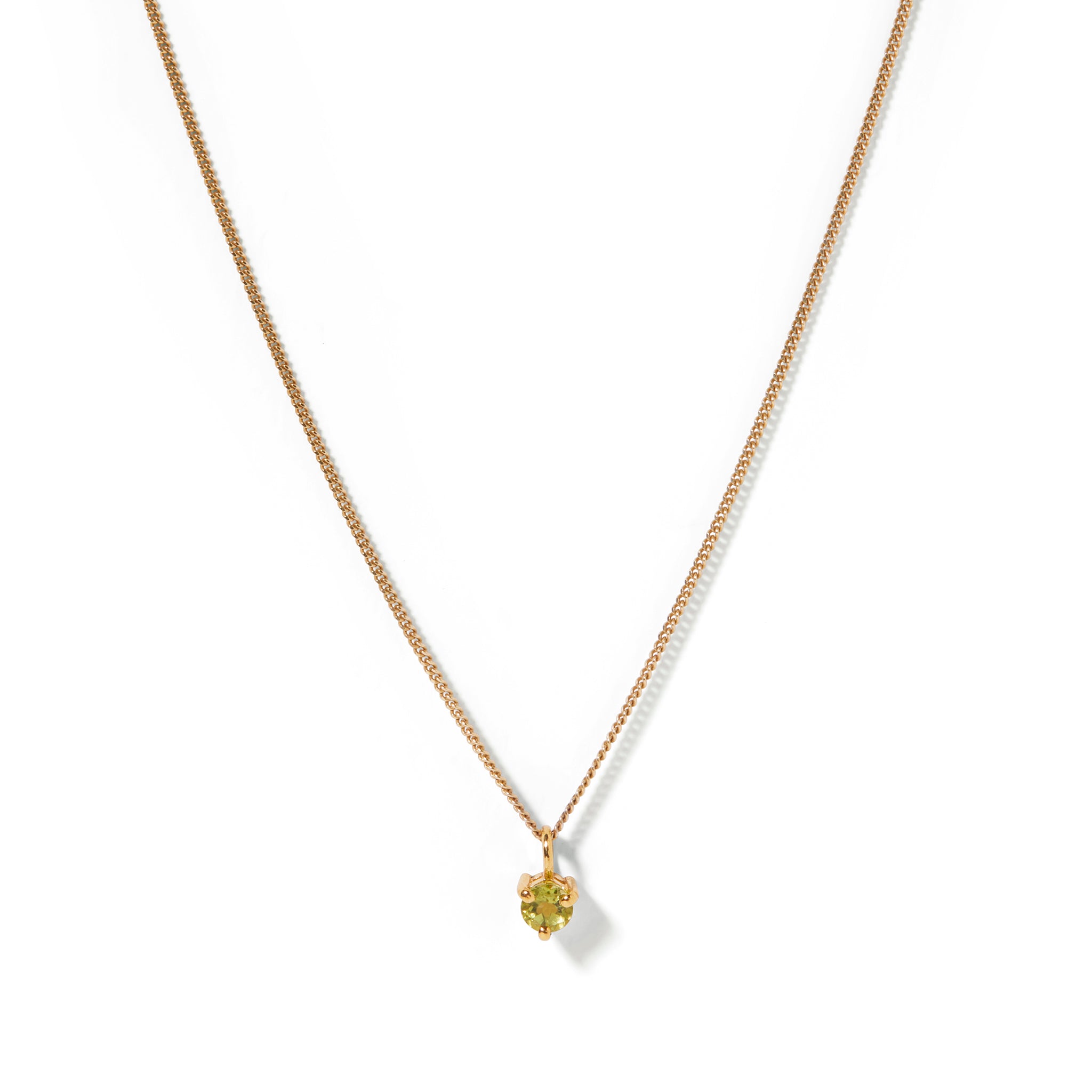 Birthstone Charm Necklace