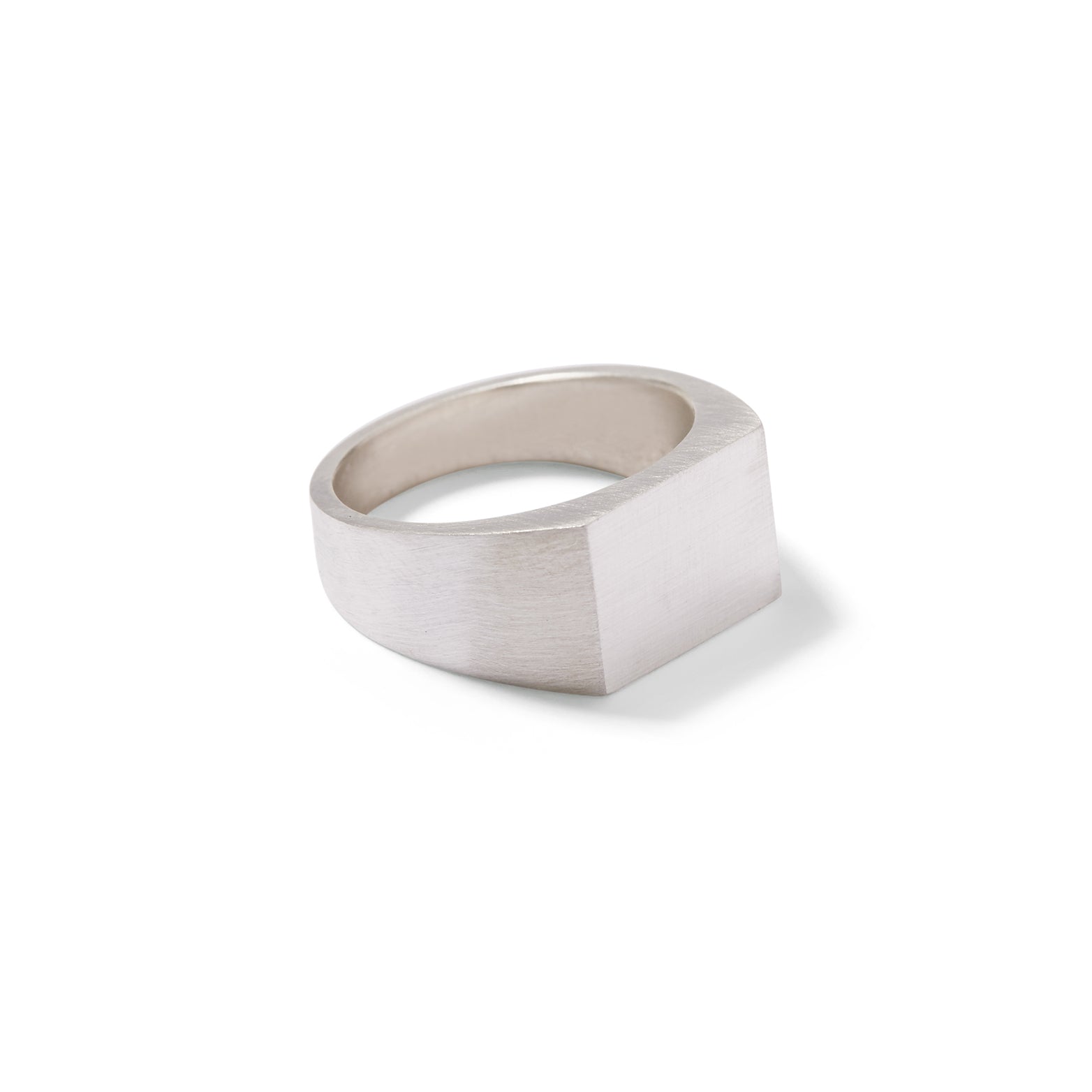Gents Rectangular Flat top Signet