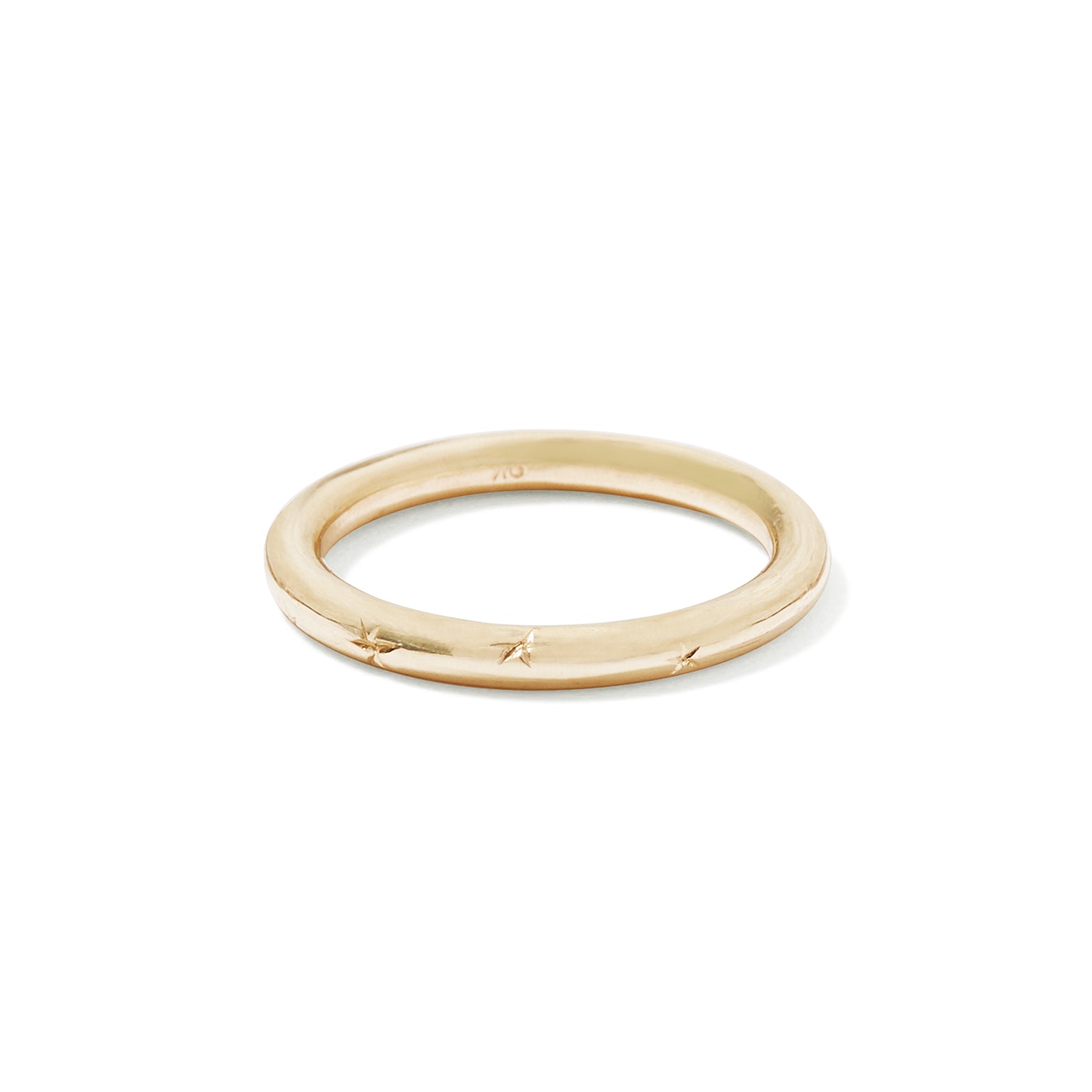 9ct Gold Star Stack