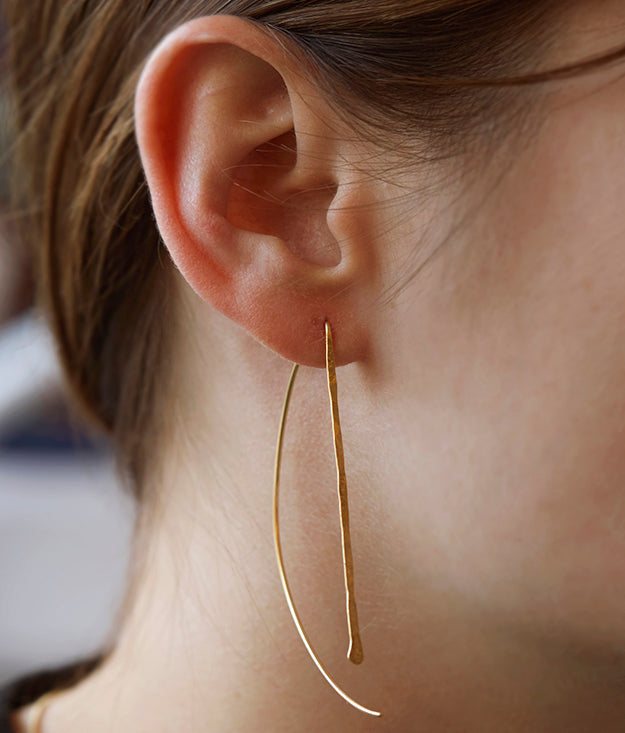 Hammered Hoops