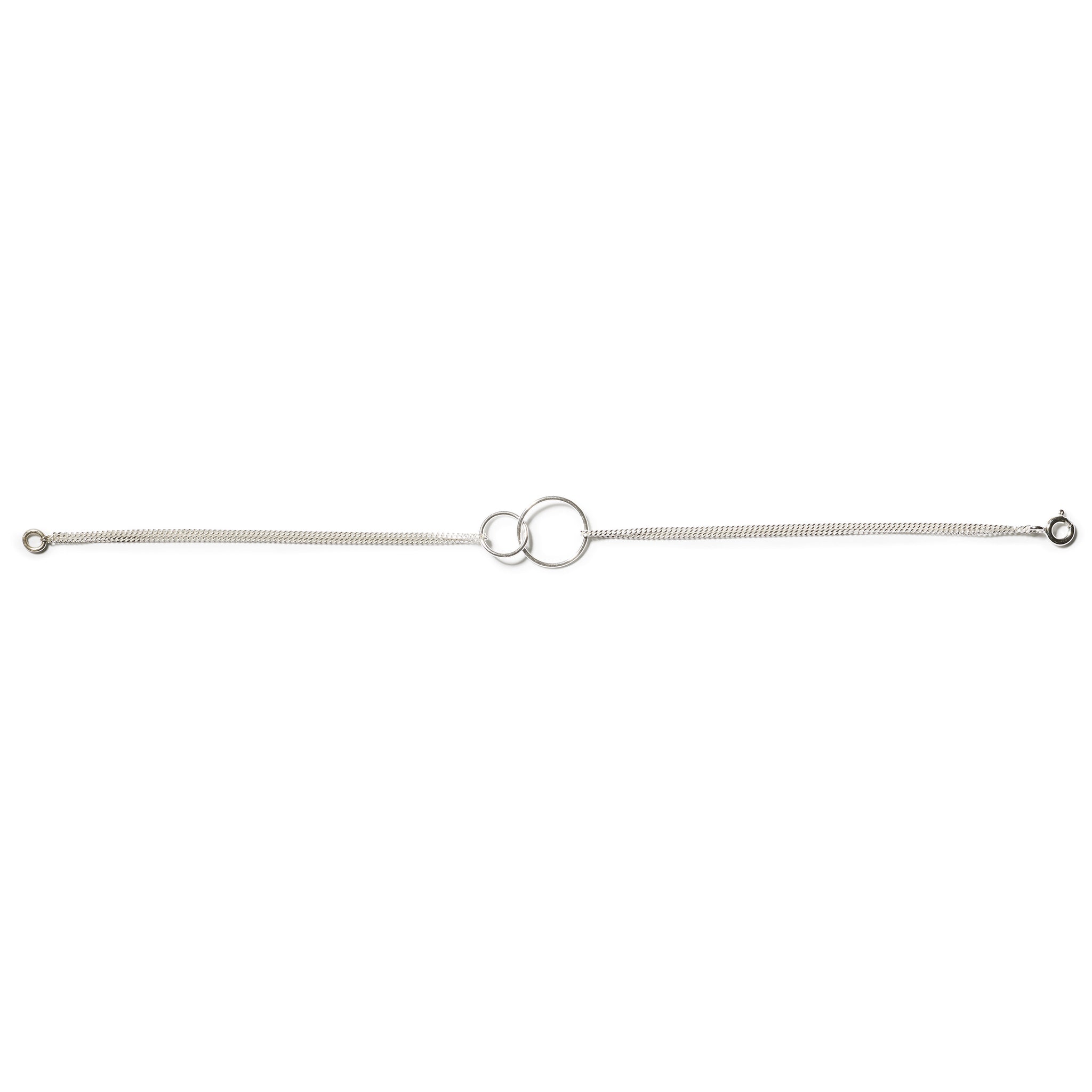 Linked Circle Set (Earrings, Bracelet & Necklace)