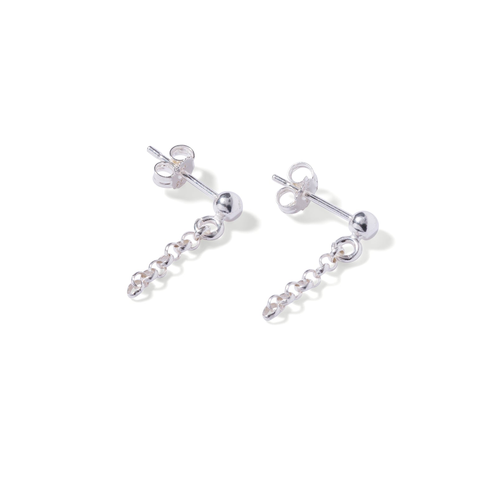 Charm Studs - Chain