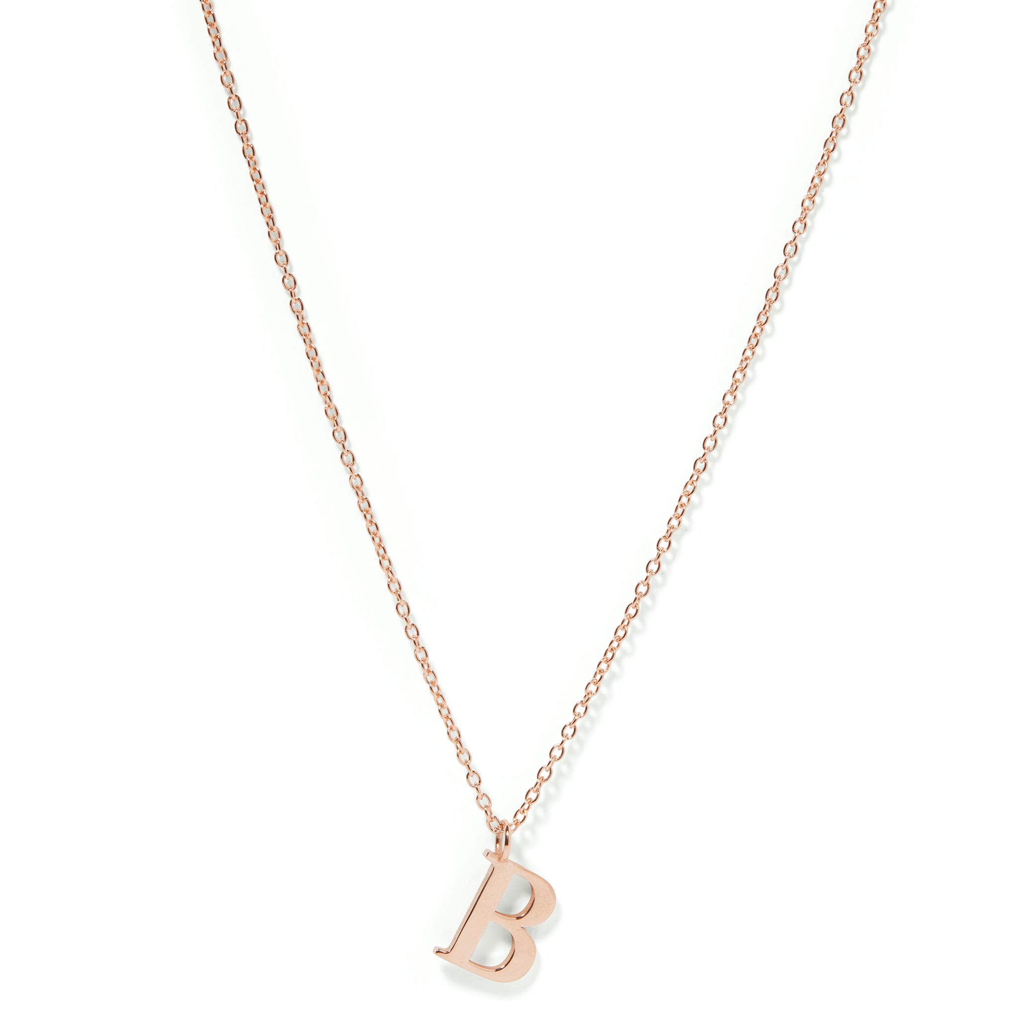Large Initial Necklace