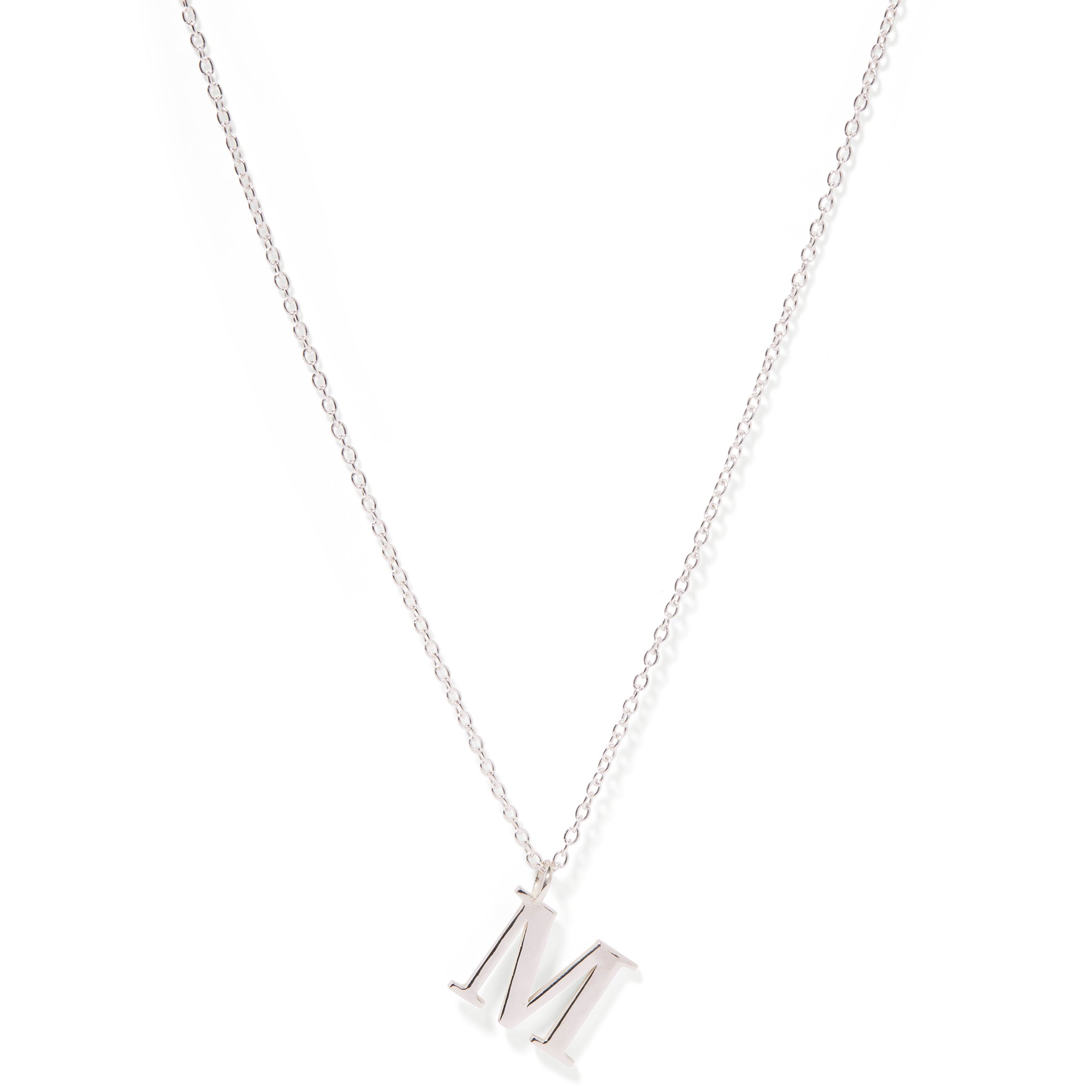 Large Initial Necklace