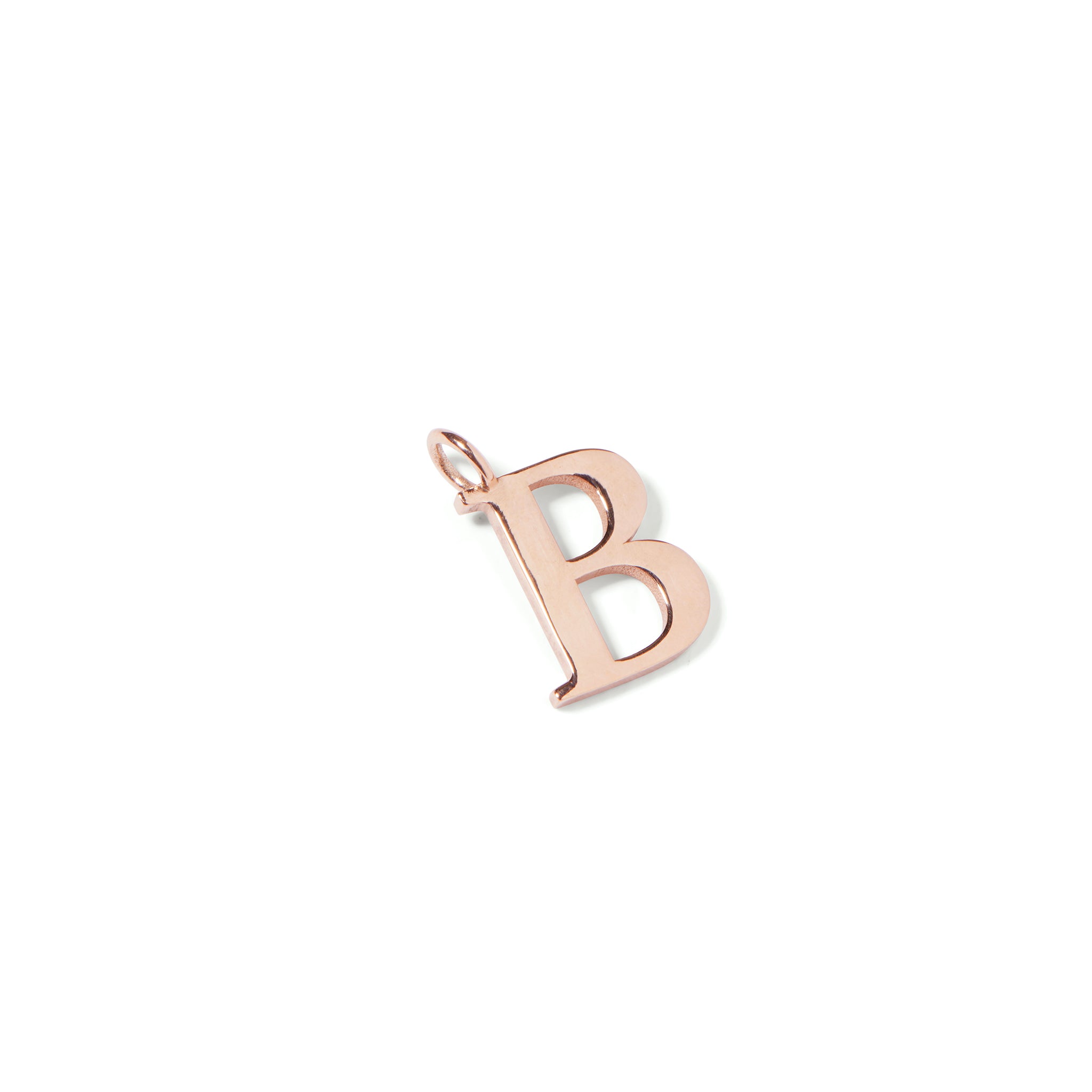 9ct gold Large Initial Charm