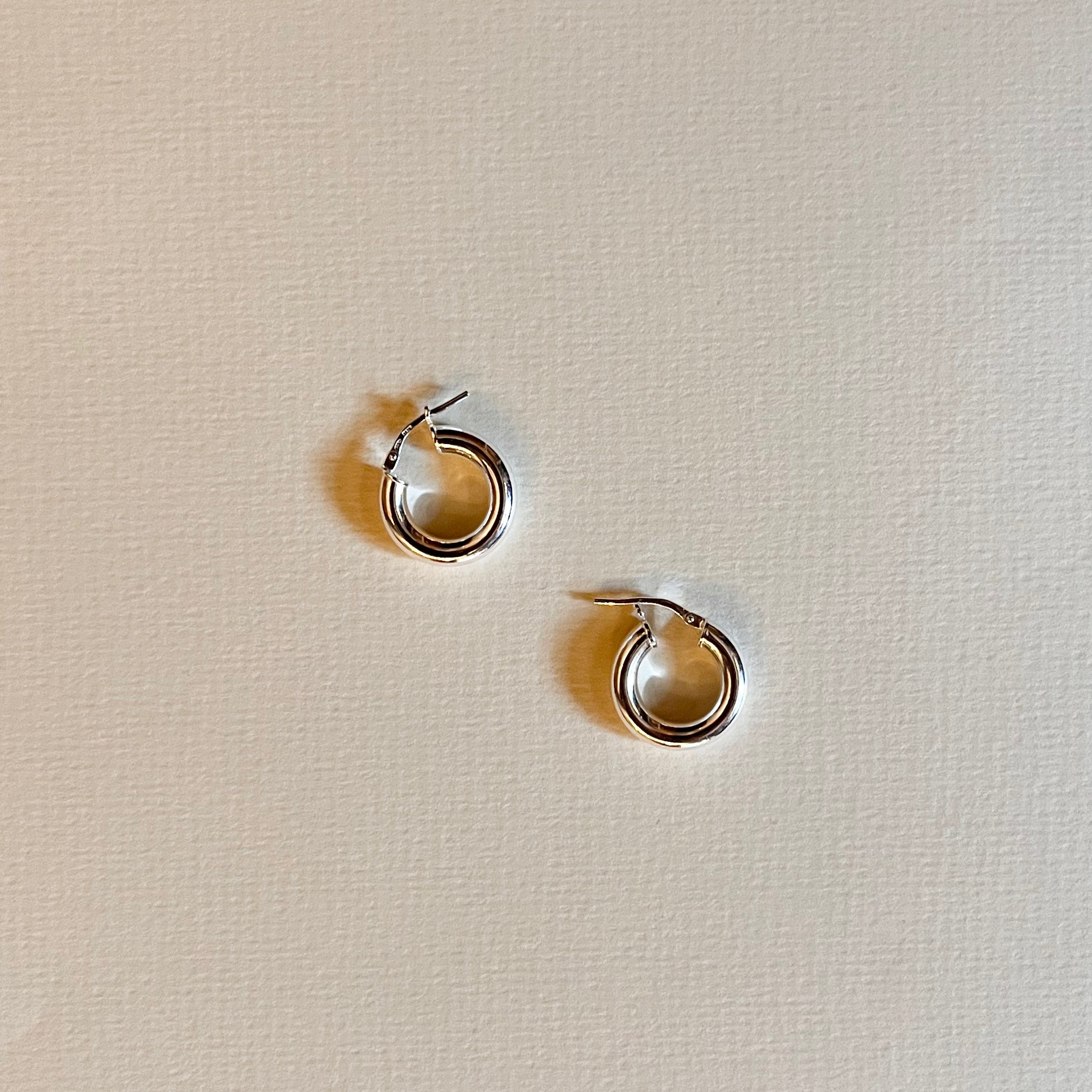 Gold plated 2025 chunky hoops