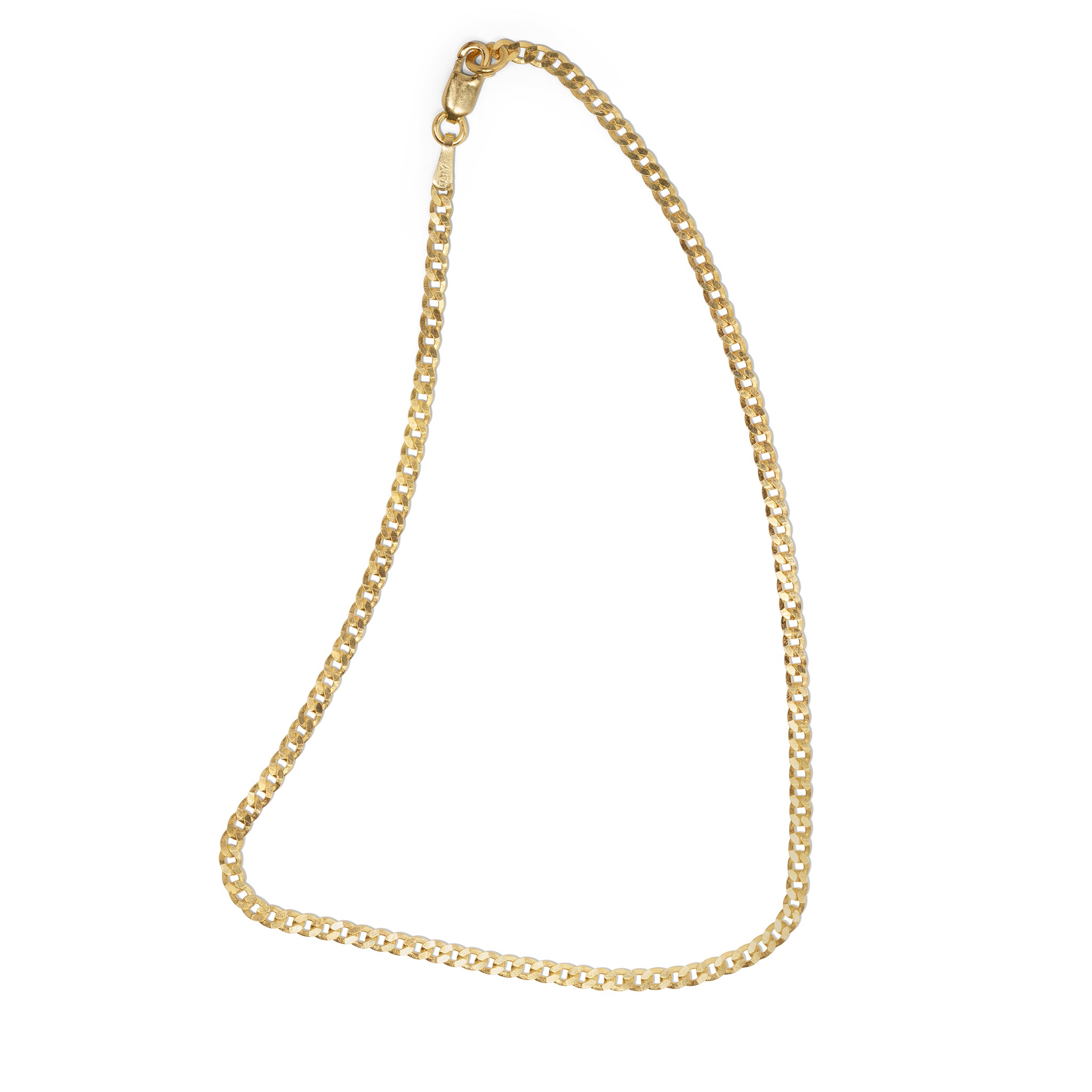Wide Curb Chain Anklet