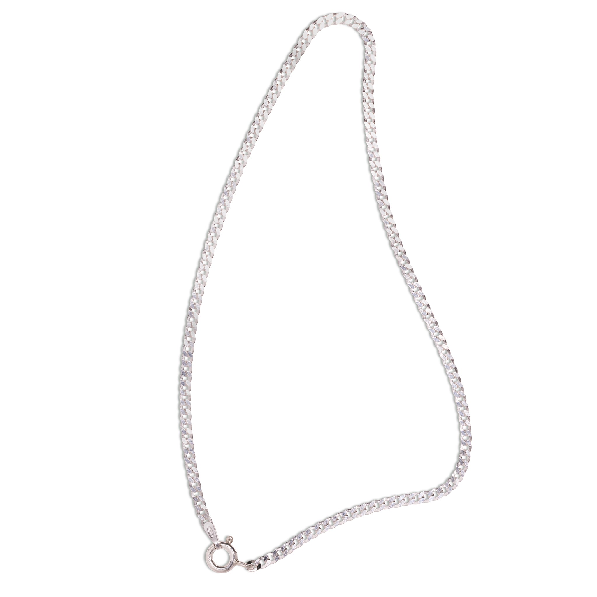 Wide Curb Chain Anklet